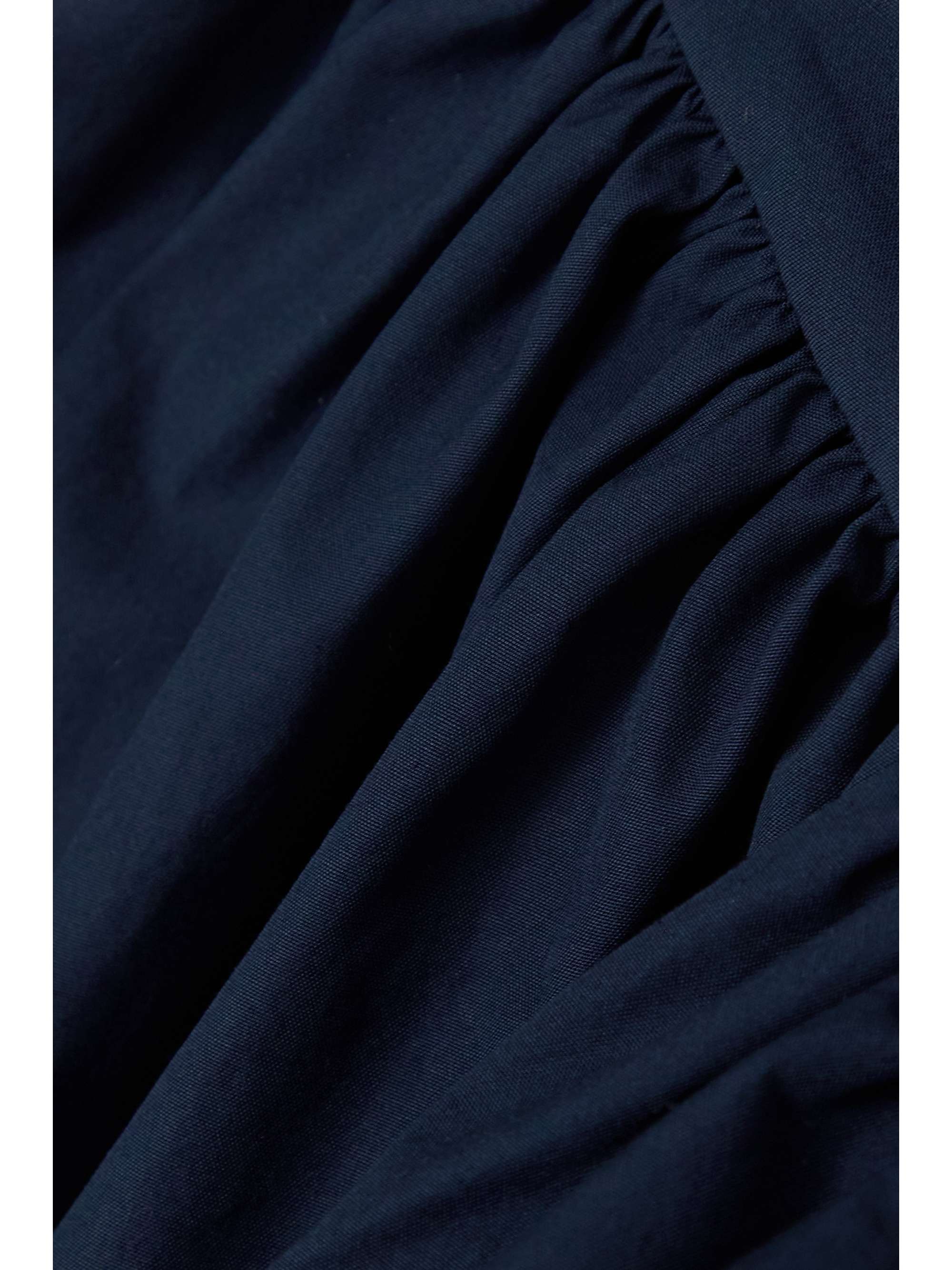 MOLLY GODDARD Andres strapless ruffled cotton-canvas top