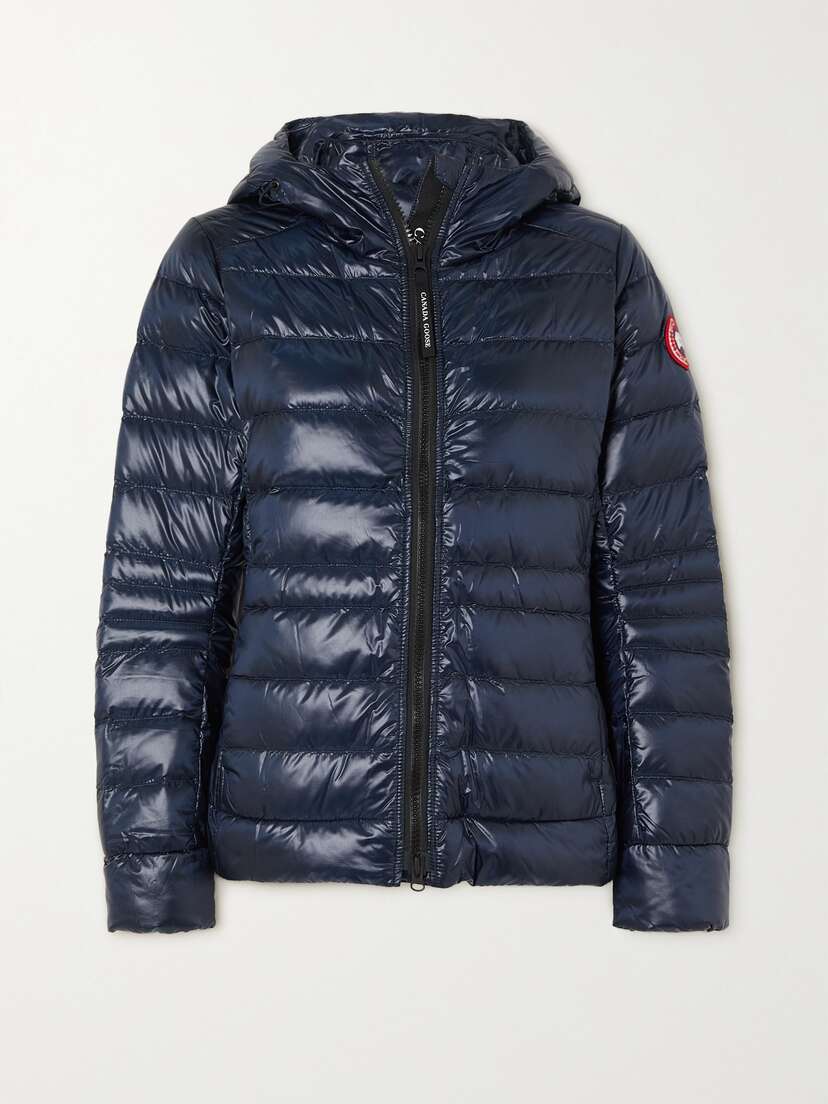 Canada Goose Cypress Hooded Quilted Recycled-ripstop Down Jacket - x large