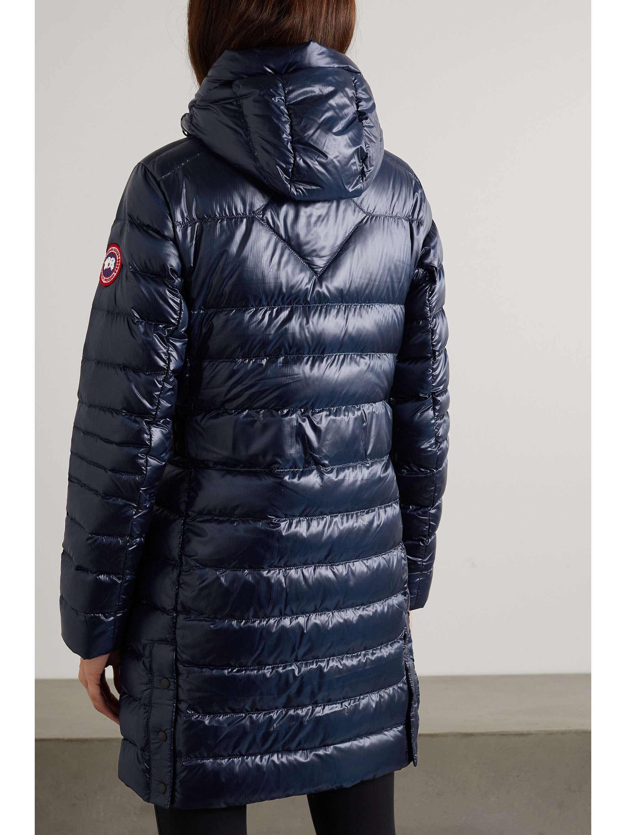 CANADA GOOSE Cypress hooded quilted recycled-ripstop down coat