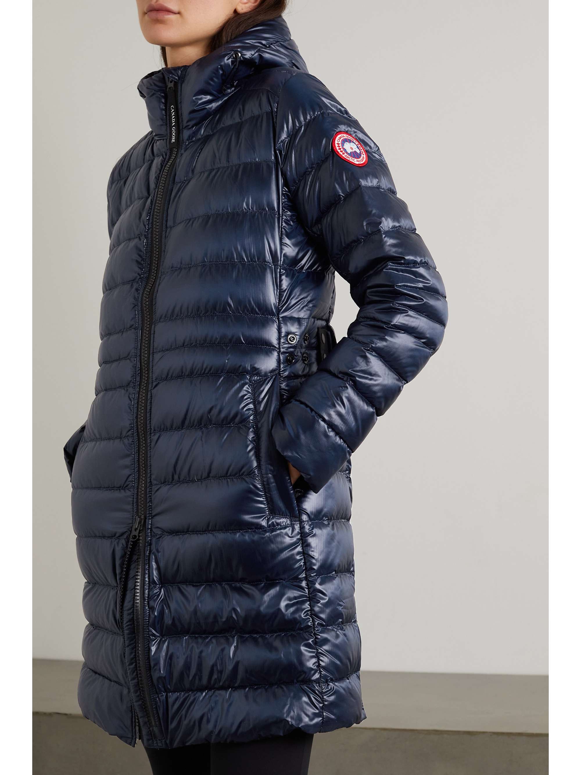 CANADA GOOSE Cypress hooded quilted recycled-ripstop down coat
