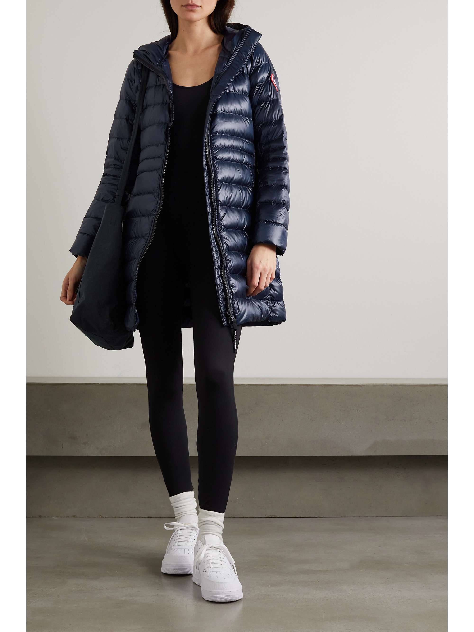 CANADA GOOSE Cypress hooded quilted recycled-ripstop down coat