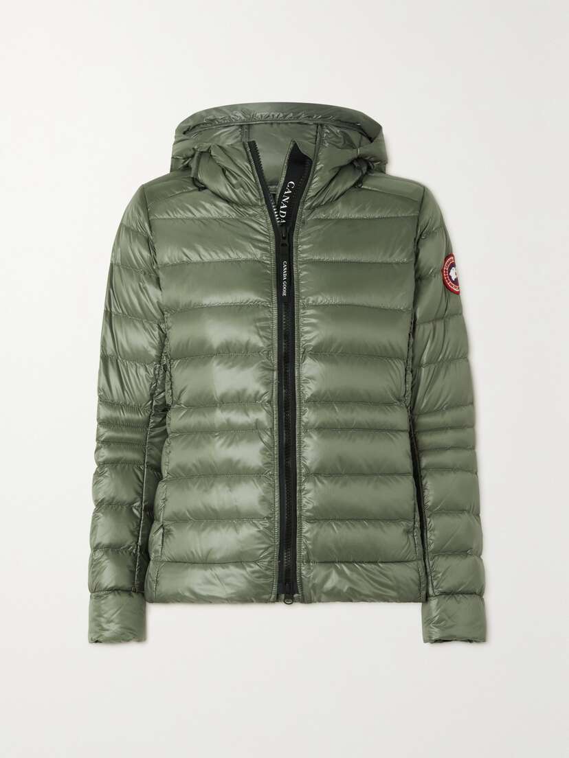 Canada Goose Cypress Hooded Quilted Recycled-ripstop Down Jacket - x large
