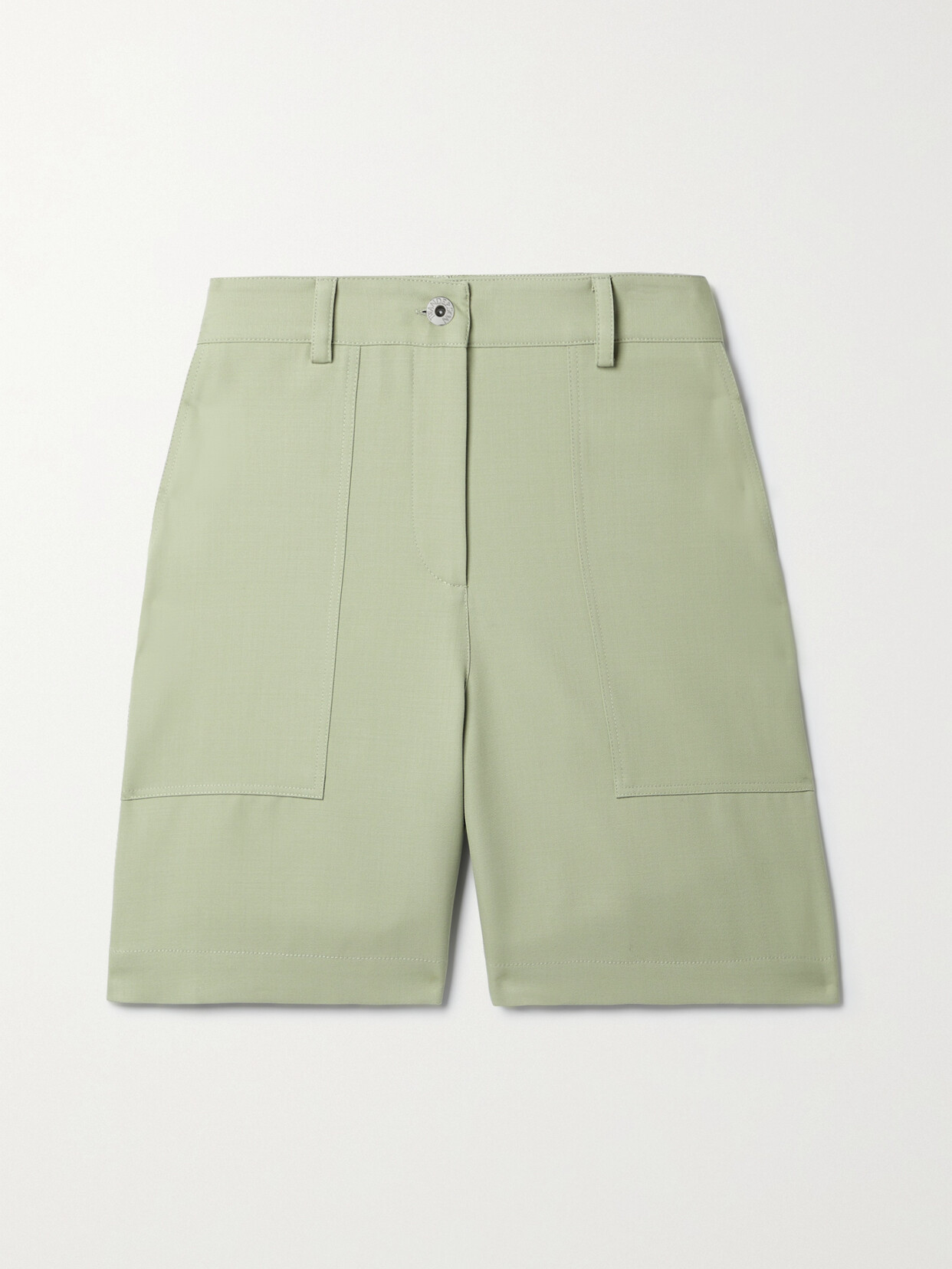 JW Anderson - Wool Shorts - Green