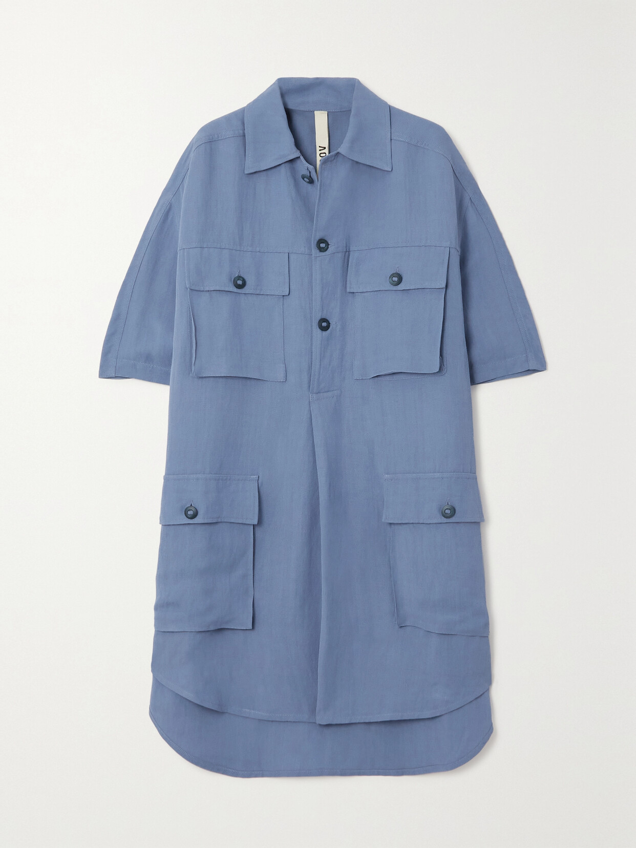 Petar Petrov Alceo Embellished Cotton-twill Midi Dress