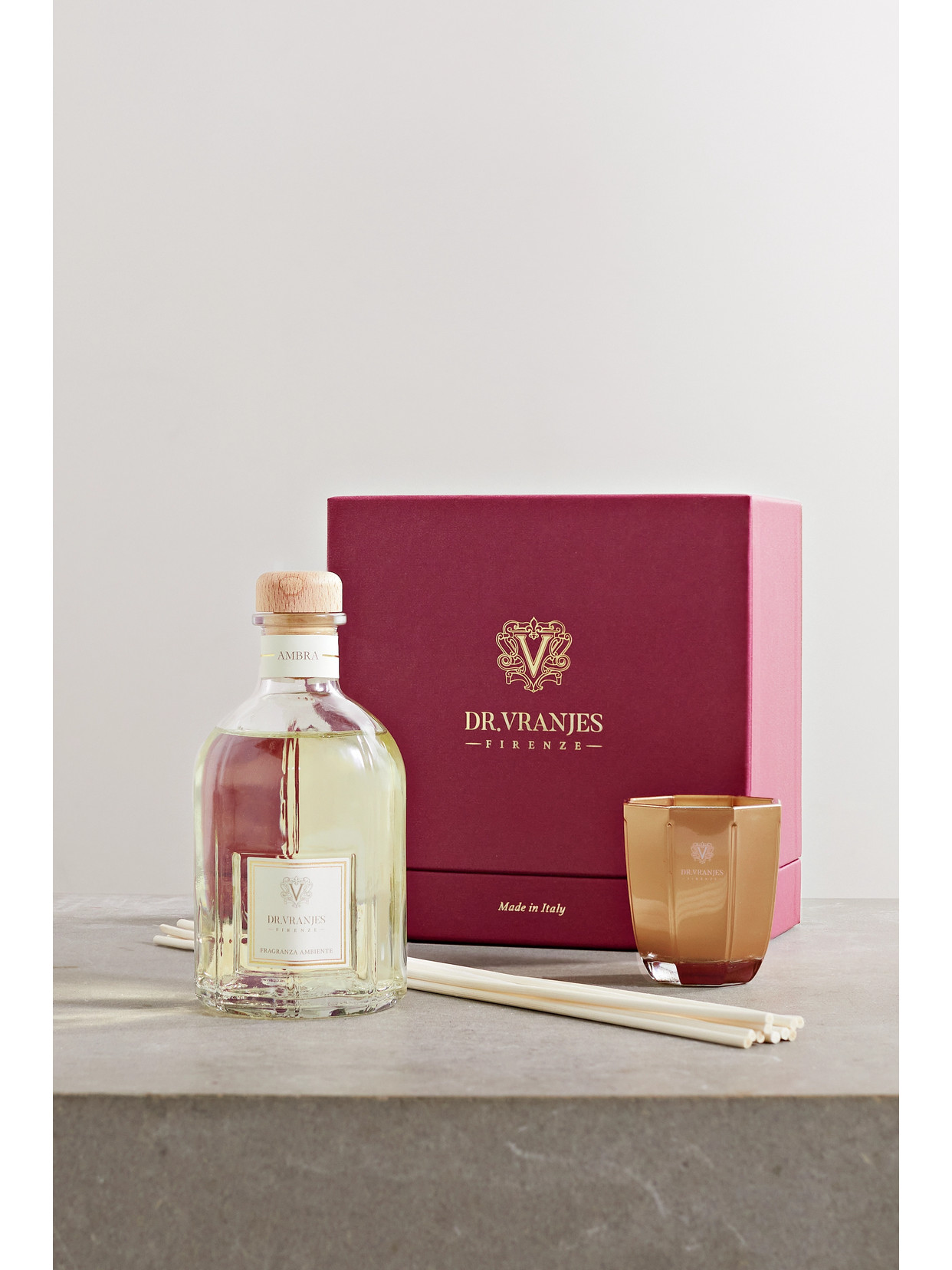 Dr. Vranjes Firenze - Scented Candle And Diffuser Gift Set - Gold