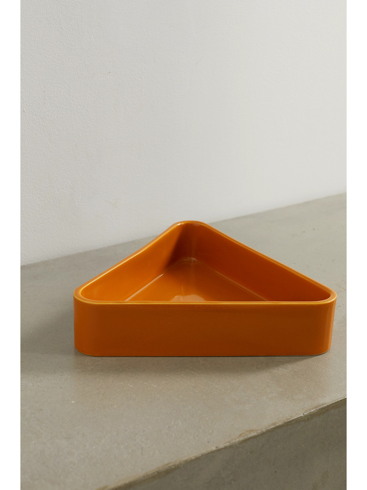 Raawii - + Nicholai Wiig-hansen Earthenware Tray - Yellow