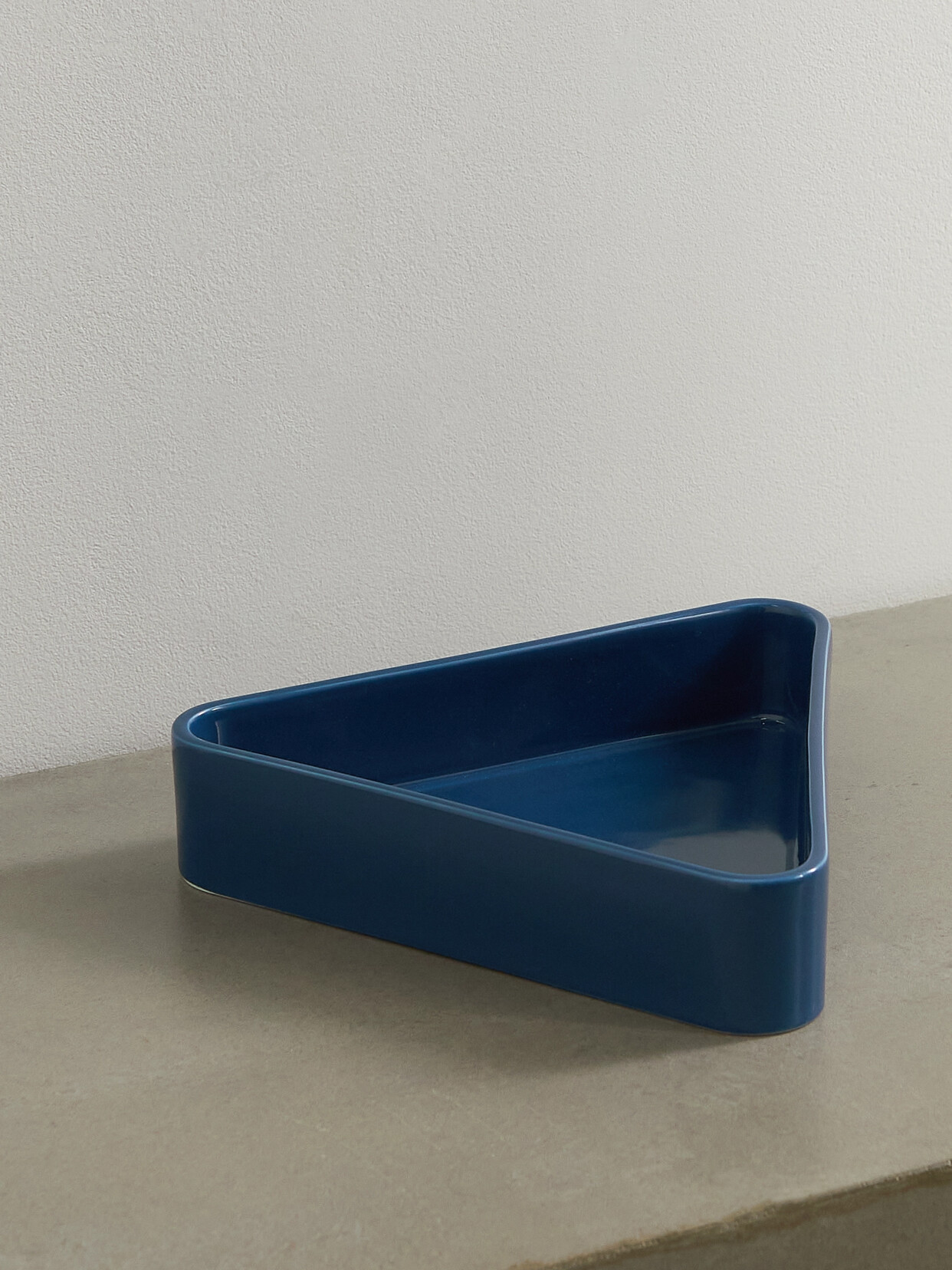 Raawii - + Nicholai Wiig-hansen Earthenware Tray - Blue