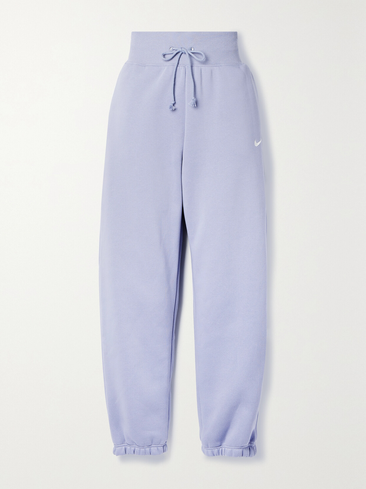 Nike - Phoenix Cotton-blend Jersey Track Pants - Purple