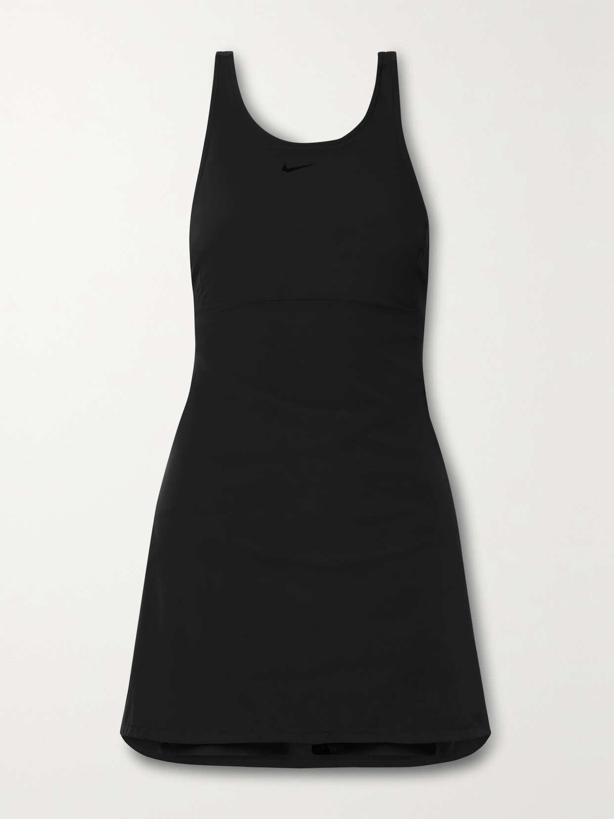 Shop Nike Bliss Dri-fit Mini Dress In Black