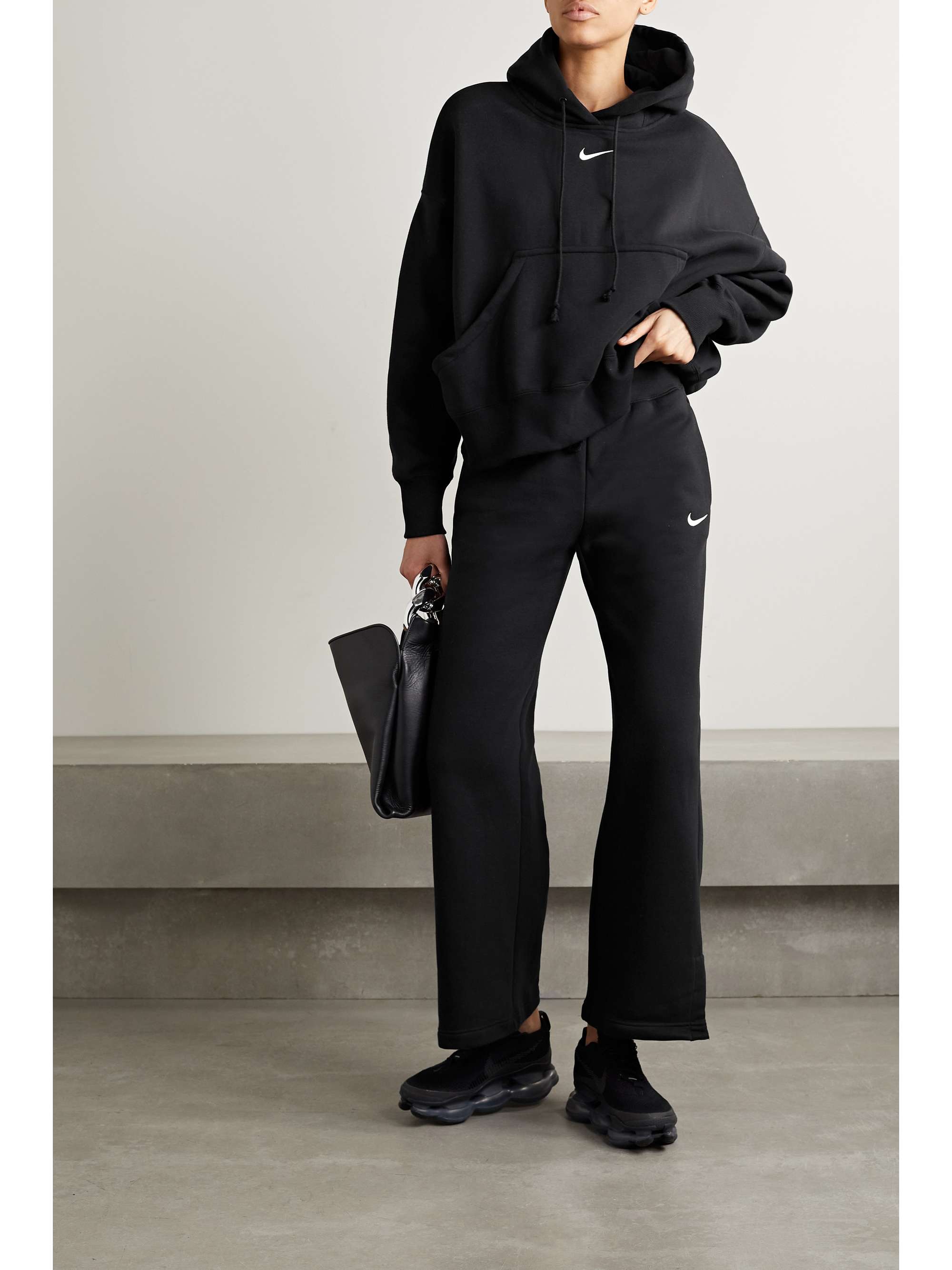 NIKE Phoenix oversized cotton-blend jersey hoodie