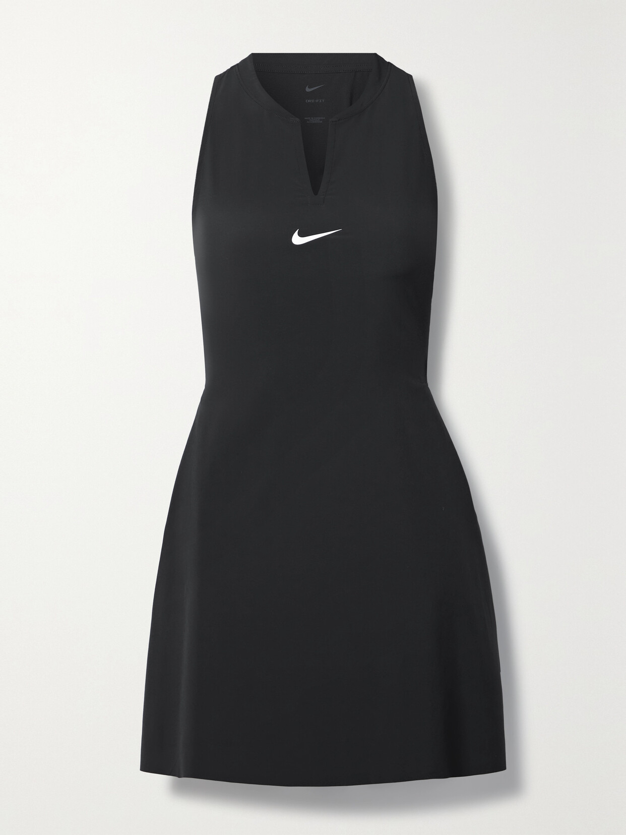 Nike - Advantage Cutout Dri-fit Tennis Dress - Black