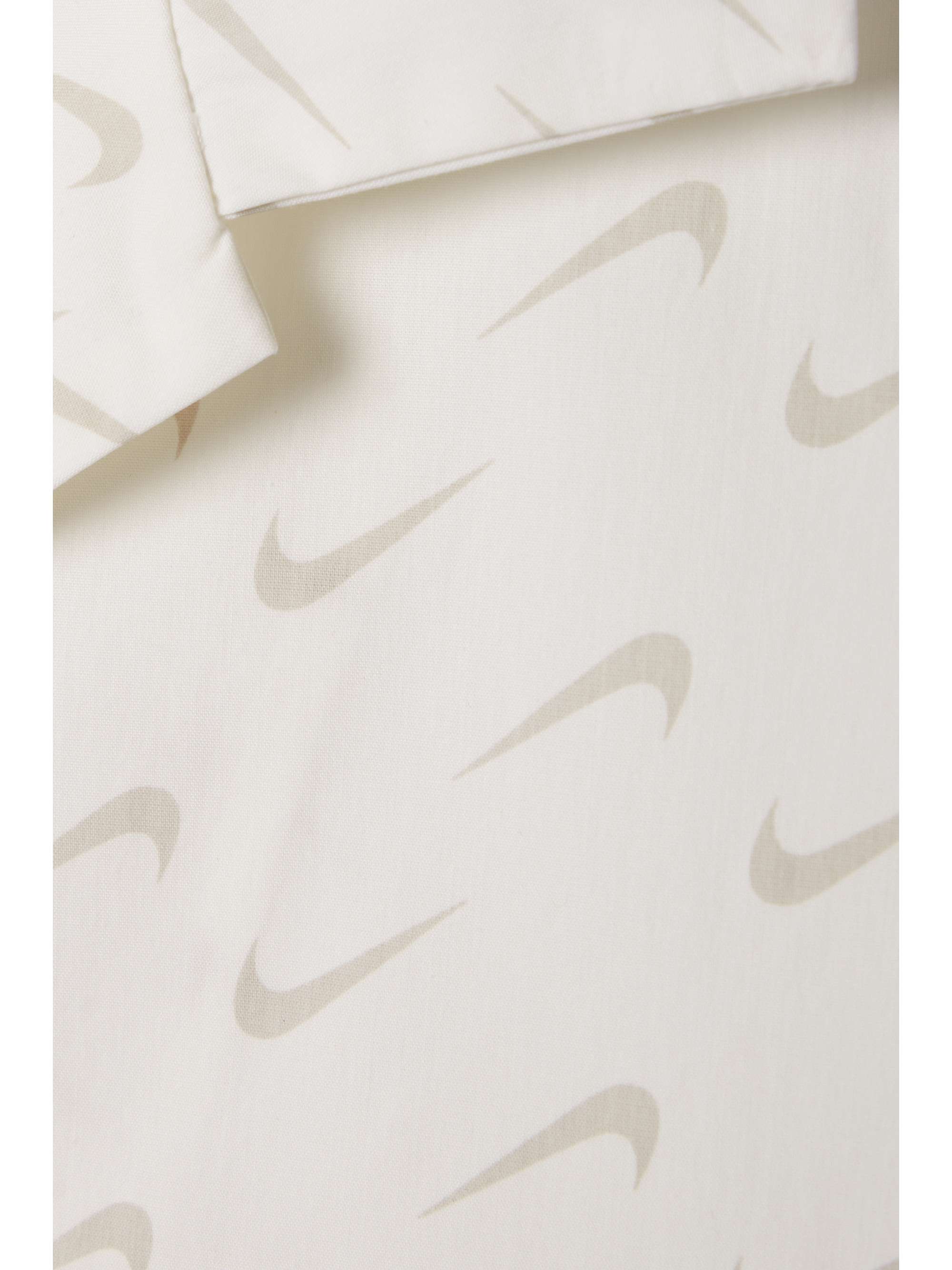 NIKE Everyday Modern printed cotton-blend top