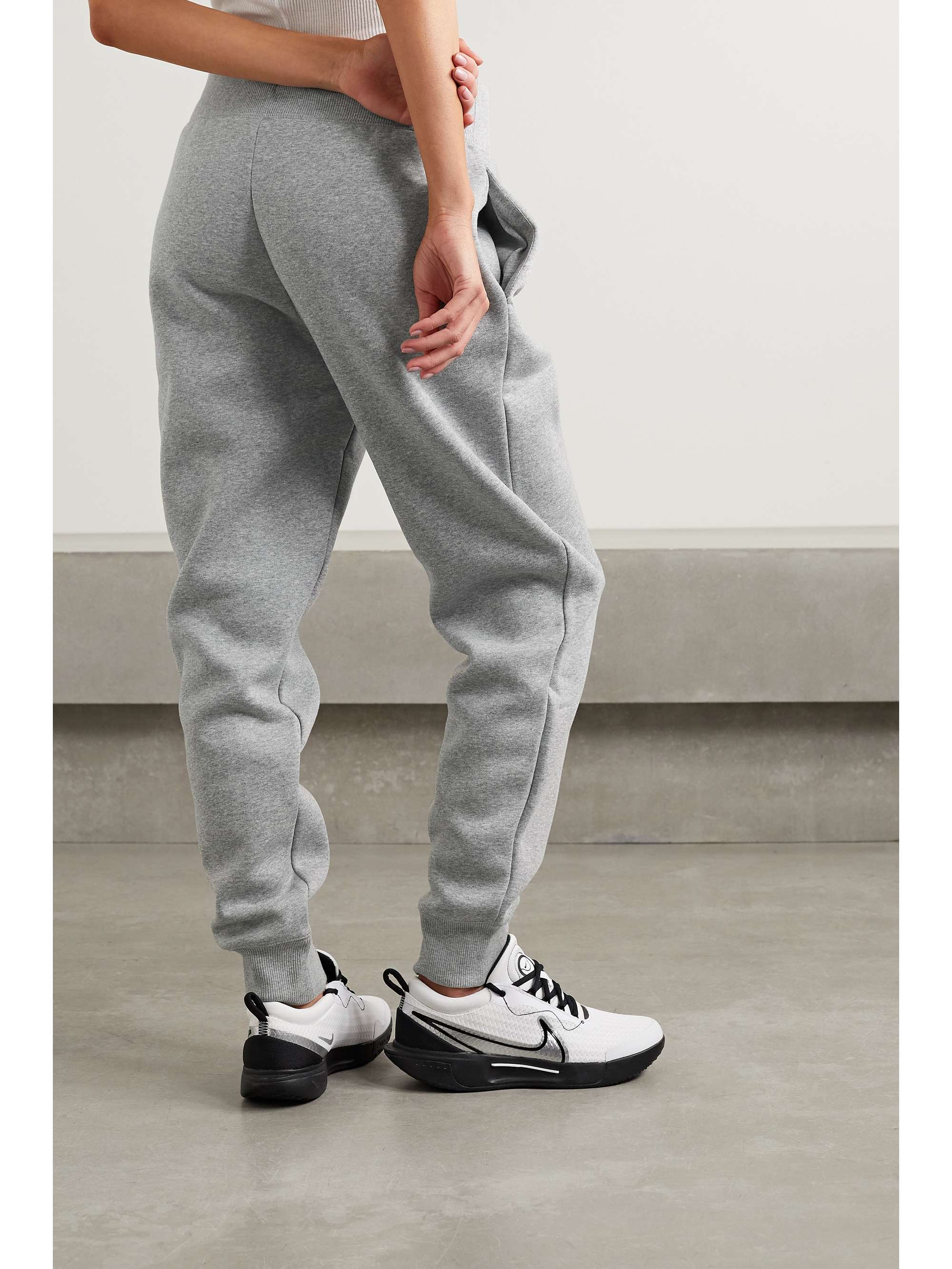 NIKE Phoenix cotton-blend jersey track pants