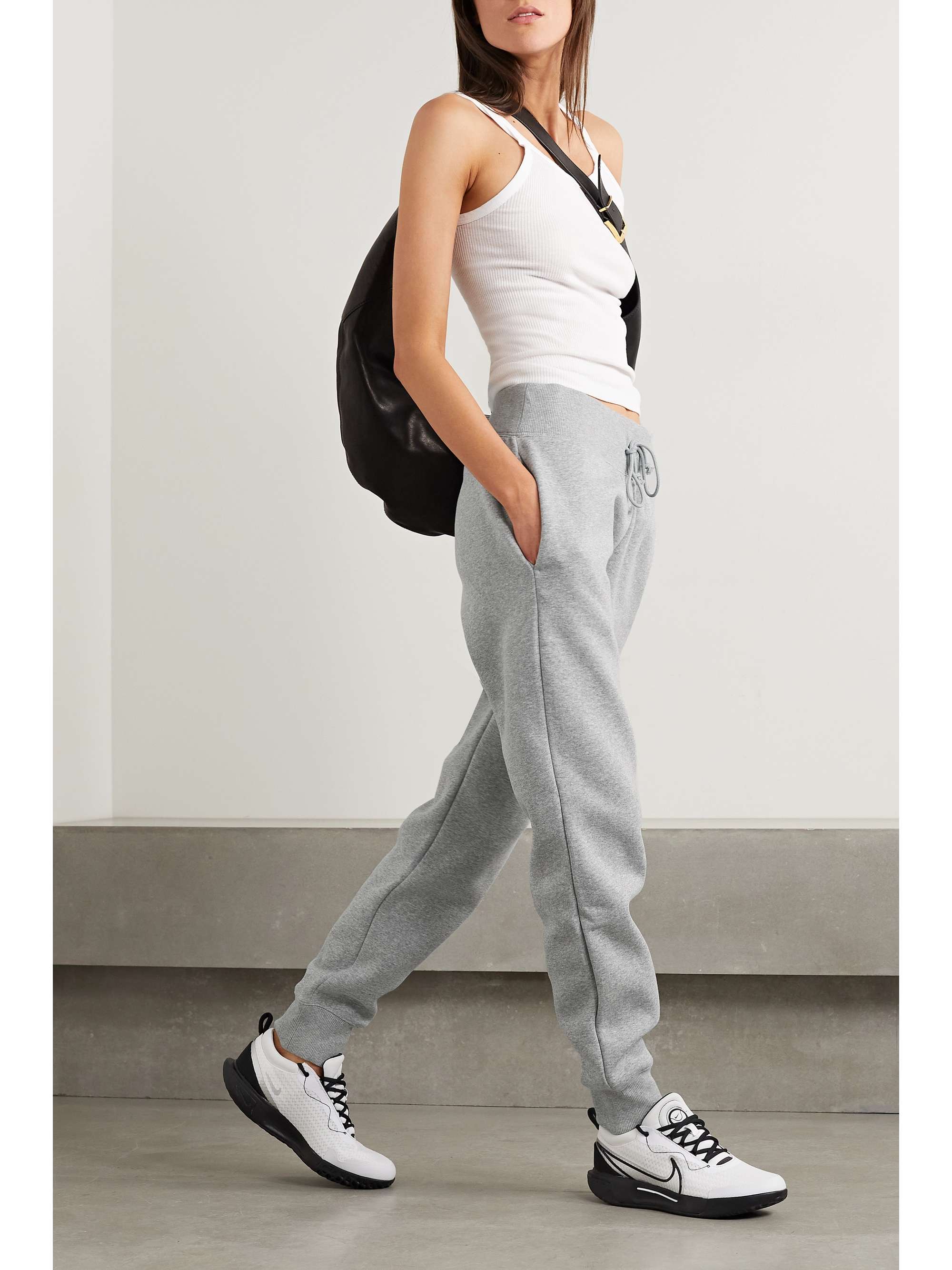 NIKE Phoenix cotton-blend jersey track pants