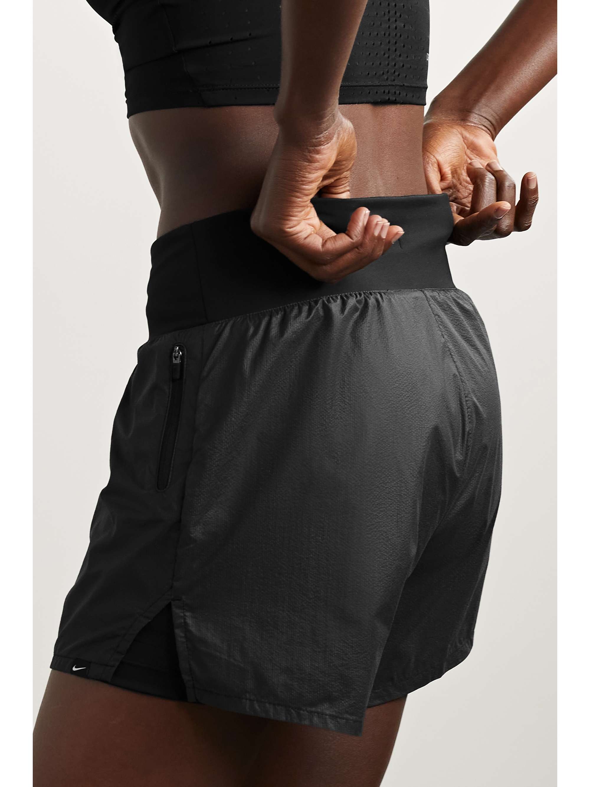 NIKE Run Division layered ripstop and Dri-FIT shorts