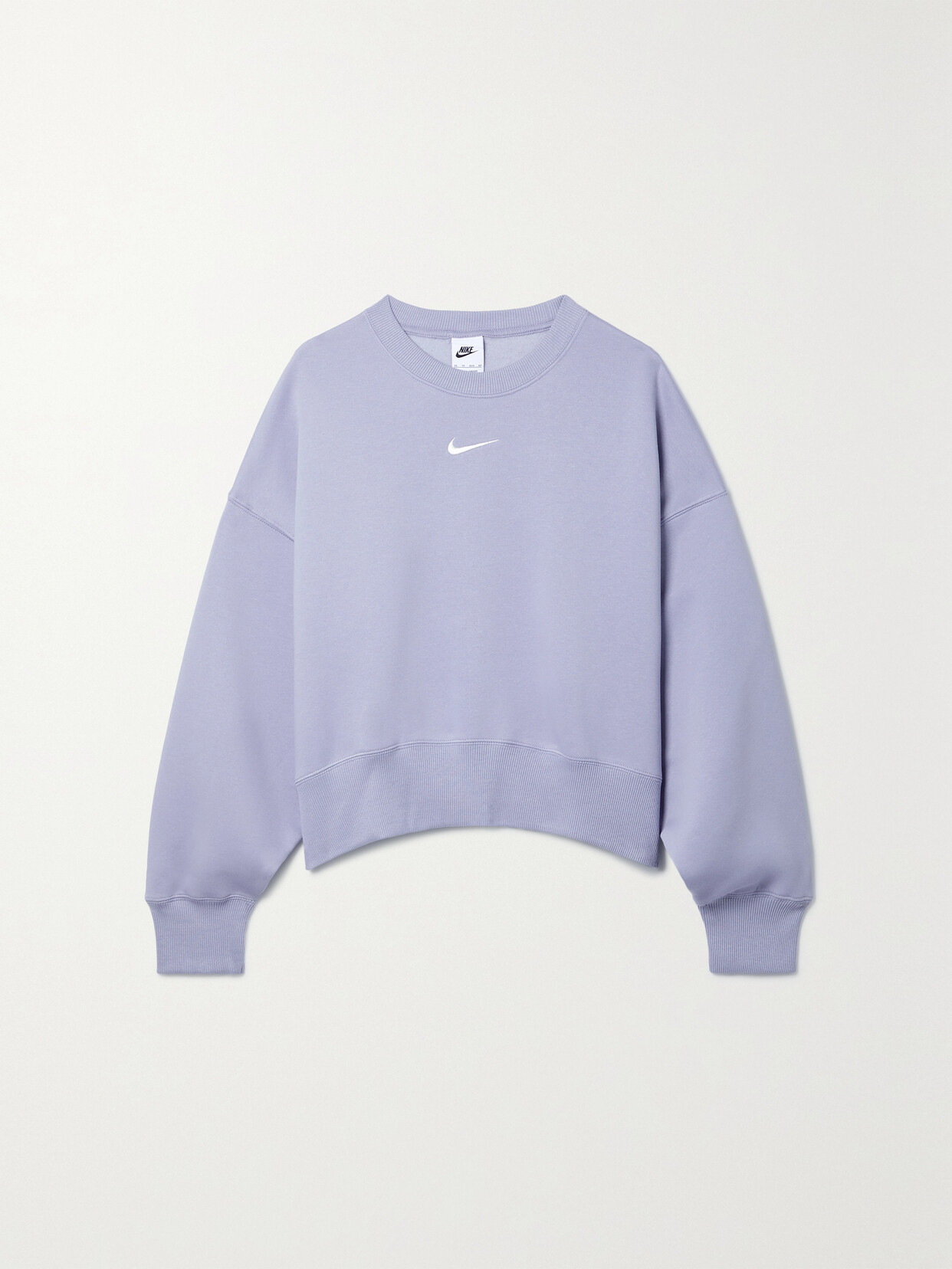 Nike - Phoenix Oversized Cotton-blend Jersey Sweatshirt - Purple