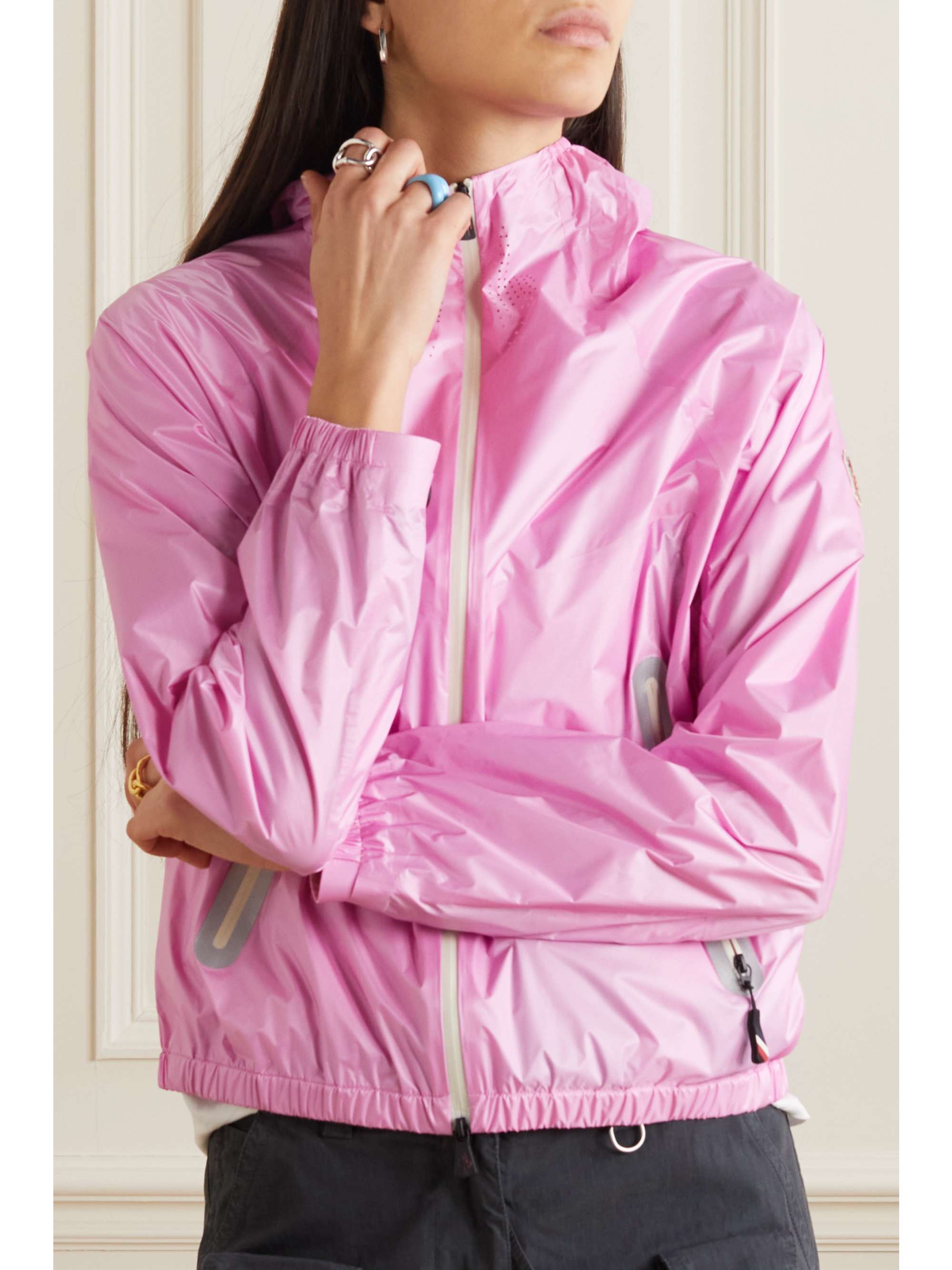 MONCLER GRENOBLE Crozat hooded shell jacket