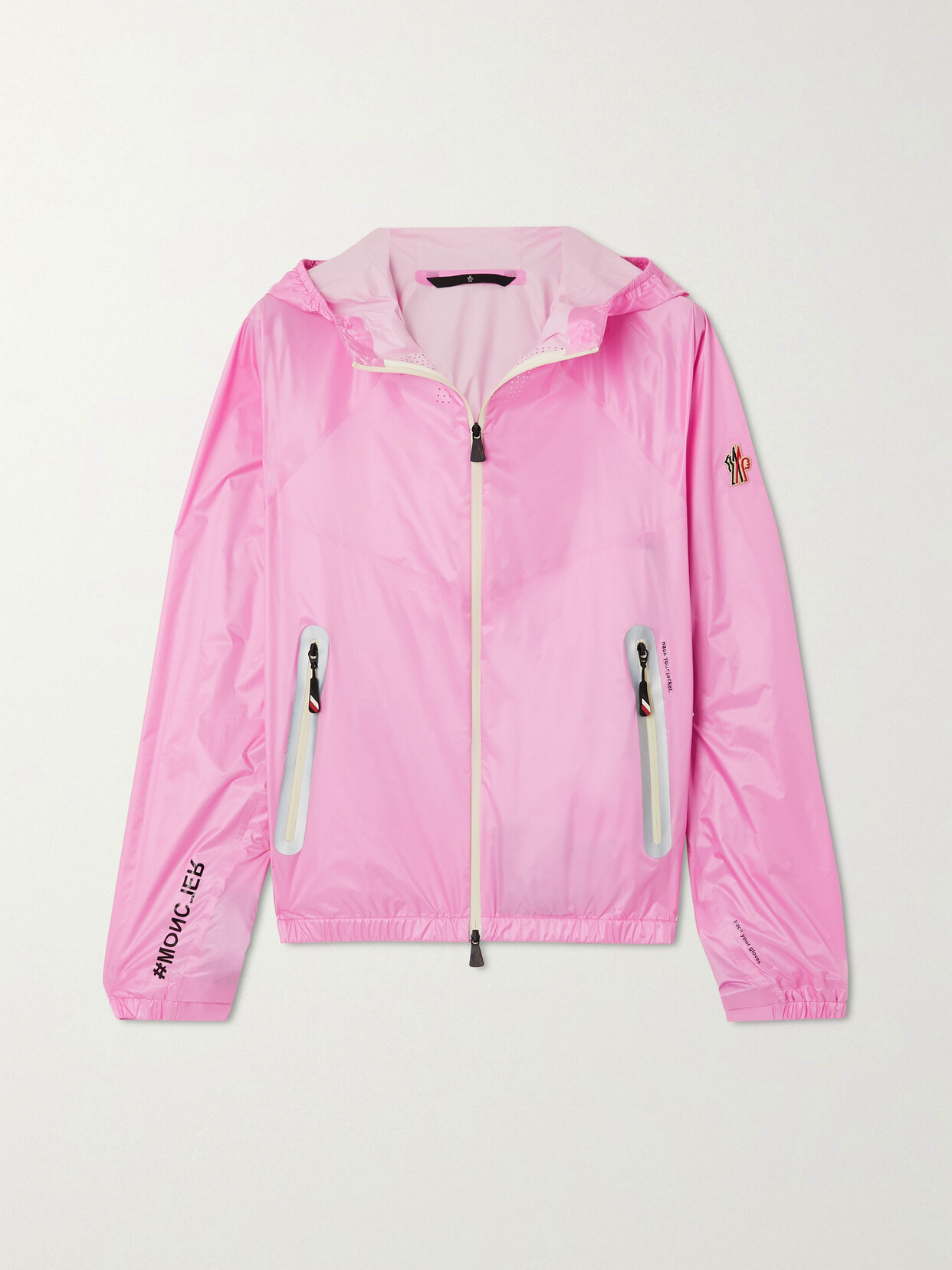 Moncler Grenoble - Crozat Hooded Shell Jacket - Pink