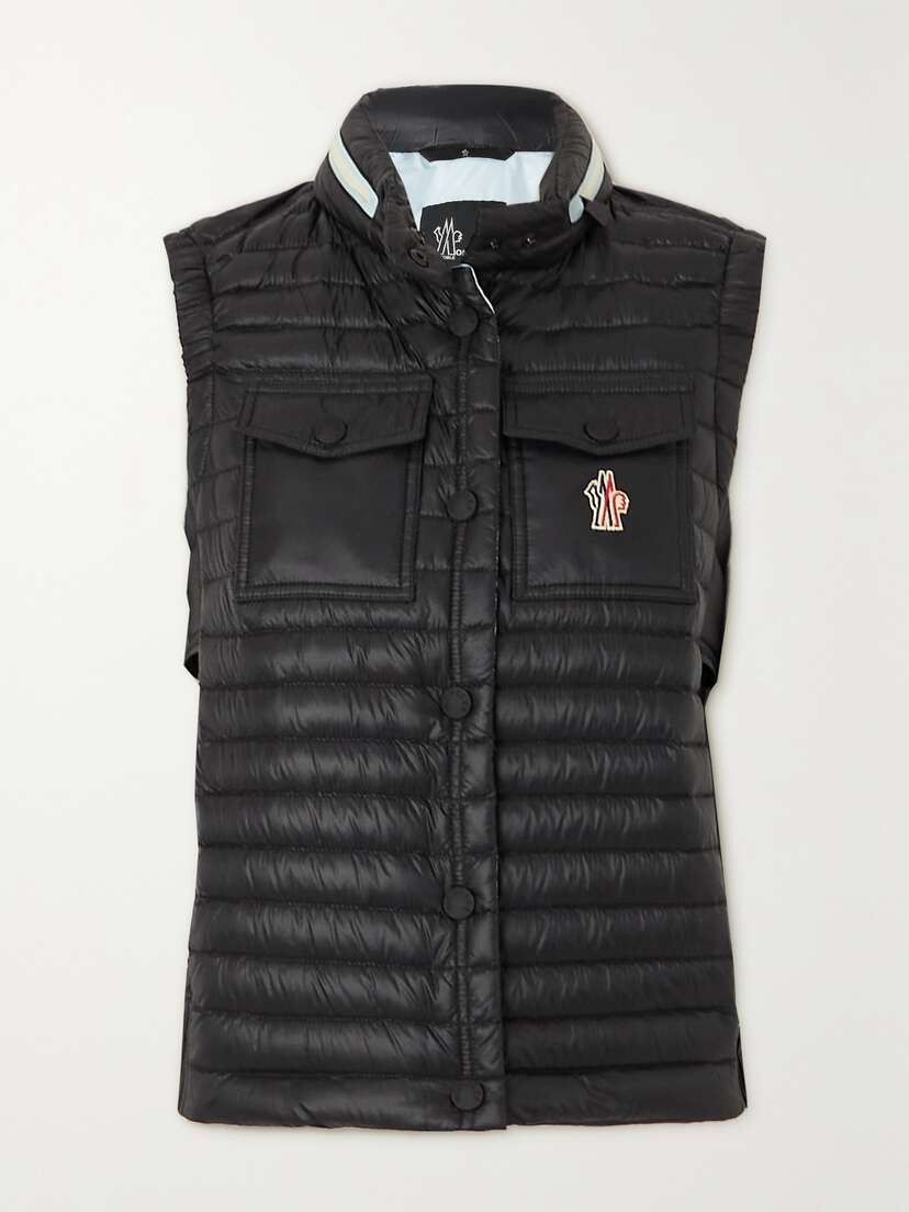Moncler Grenoble Gumiane Quilted Shell Down Vest