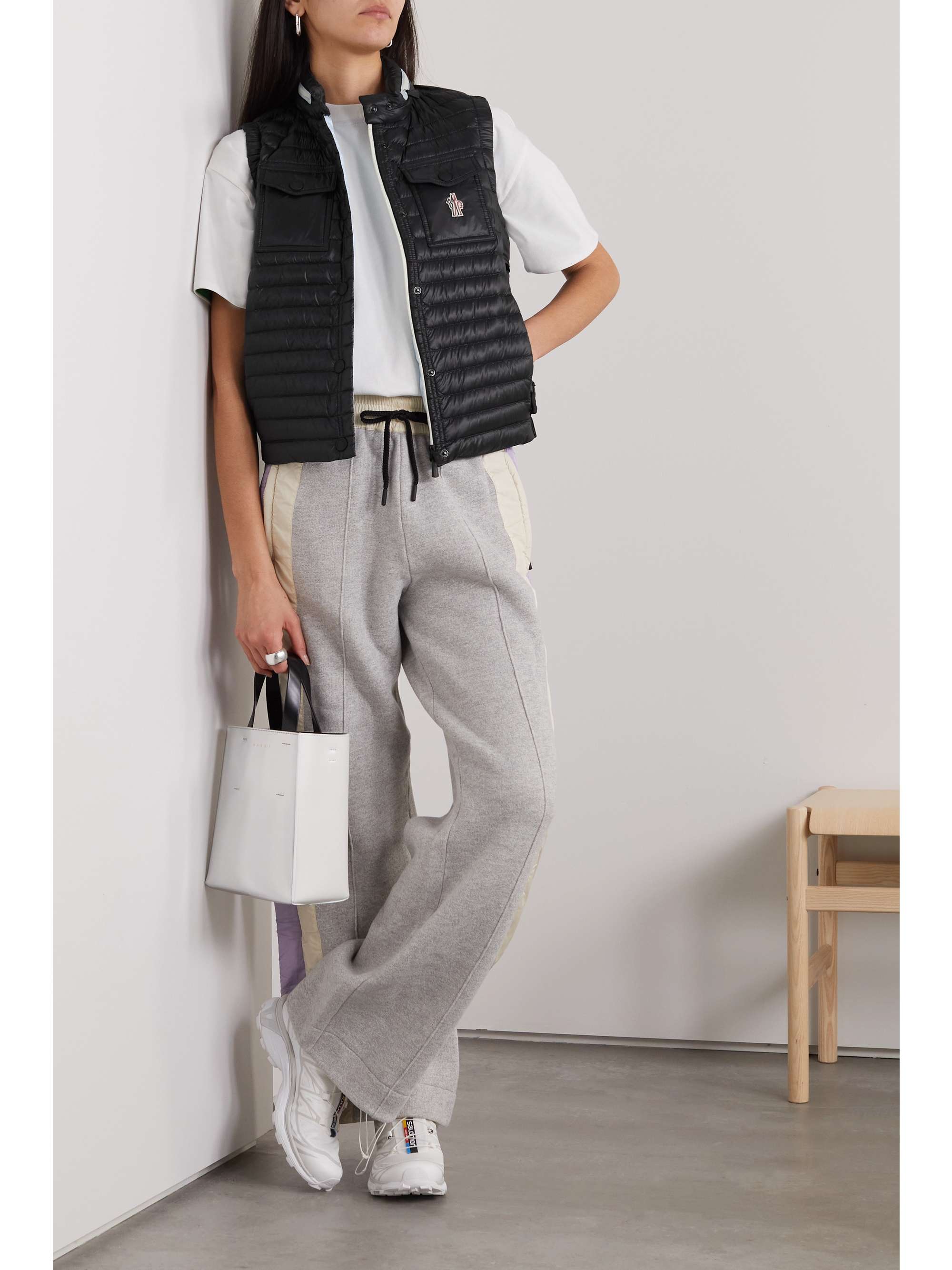 MONCLER GRENOBLE Gumiane quilted shell down vest