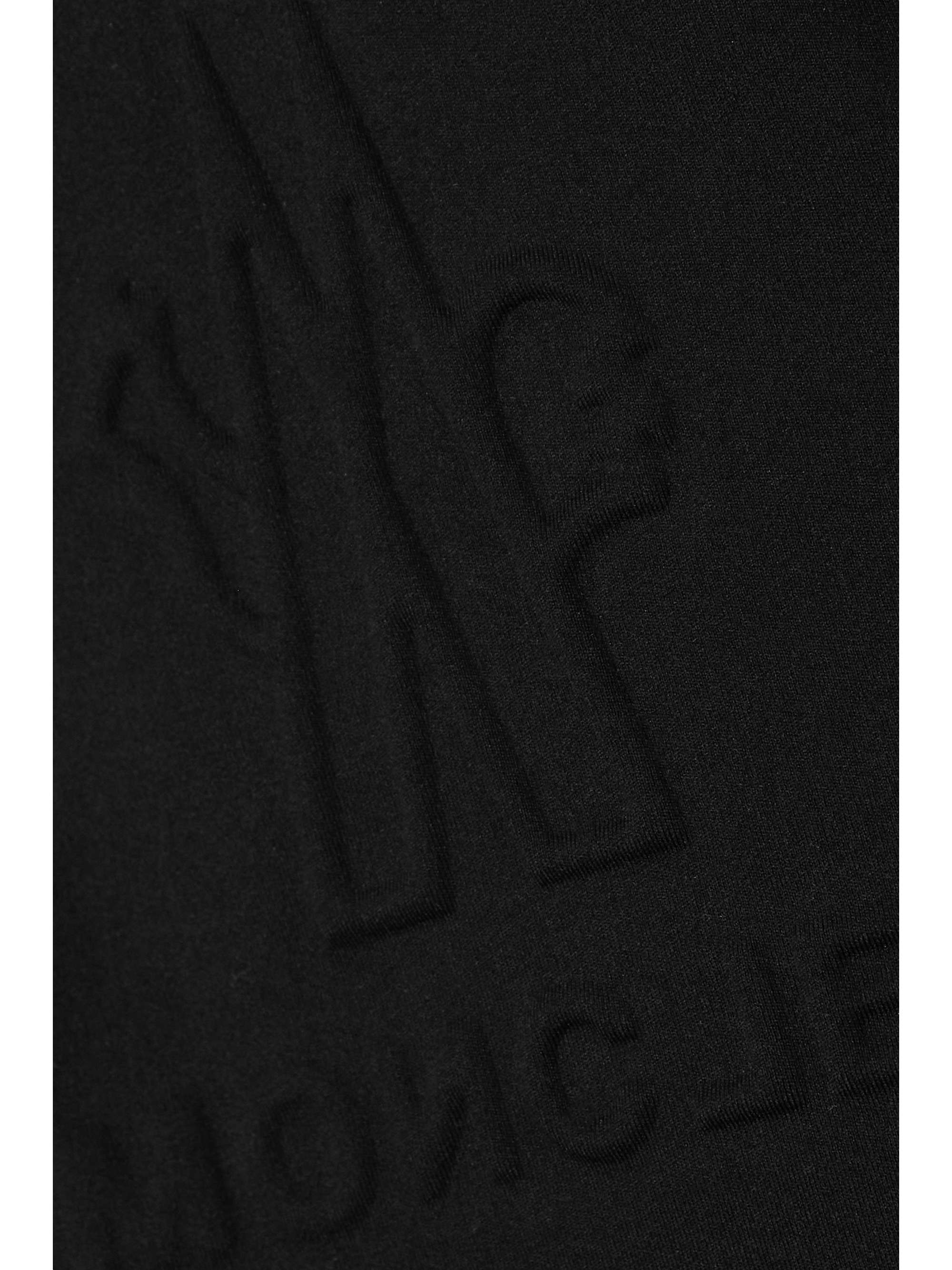 MONCLER GRENOBLE Embossed jersey hoodie