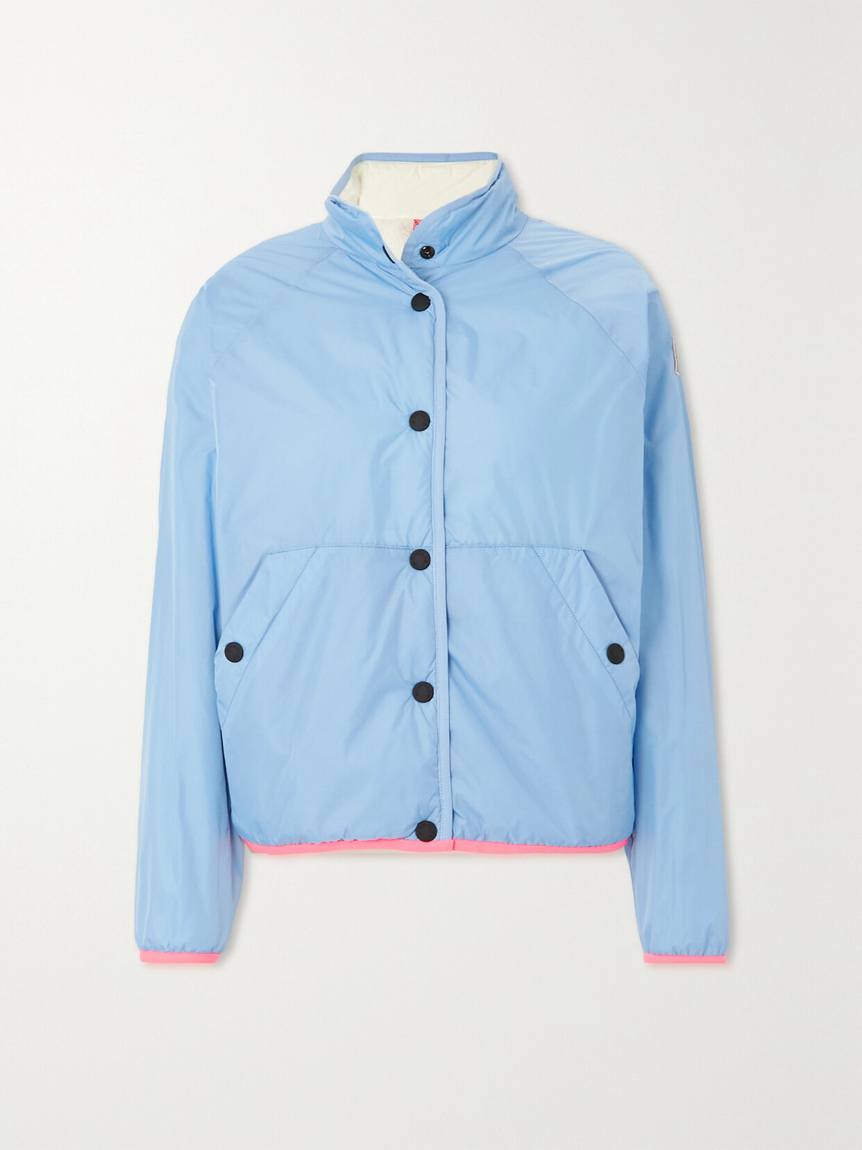 Moncler Grenoble - Reversible Fleece And Shell Down Jacket - Blue