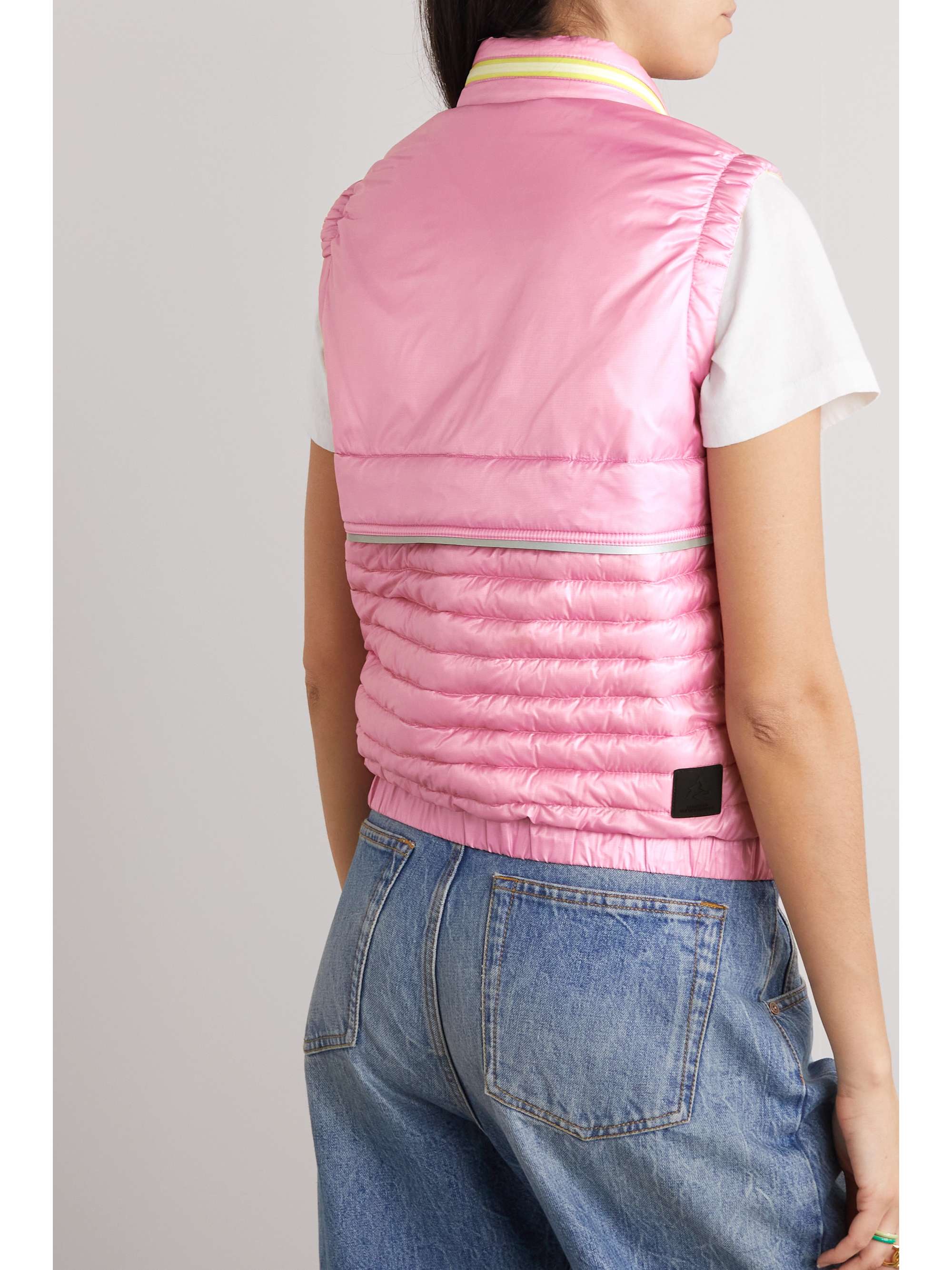 MONCLER GRENOBLE Gumiane quilted shell down vest