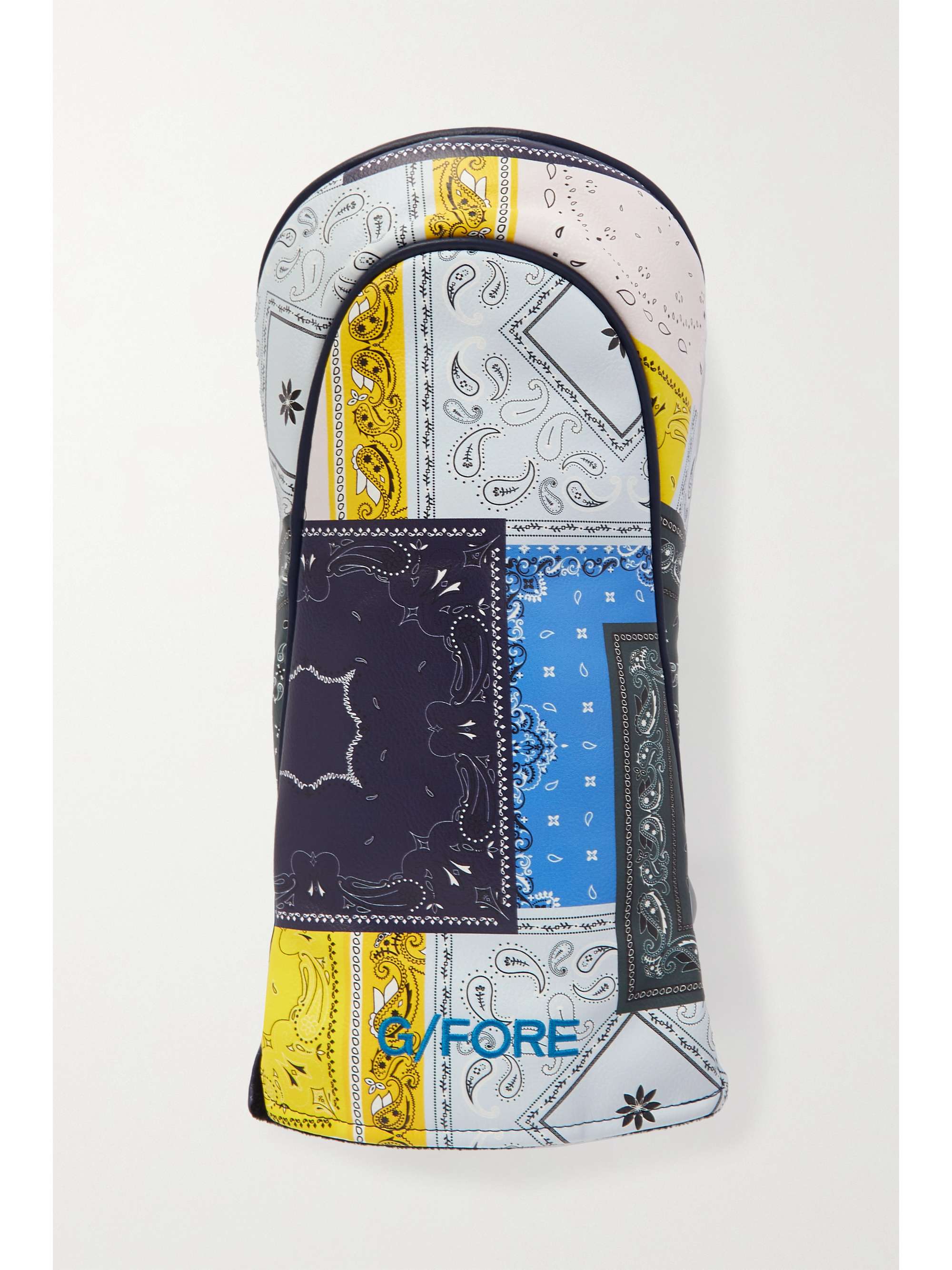 G/FORE Paisley-print faux leather golf driver headcover