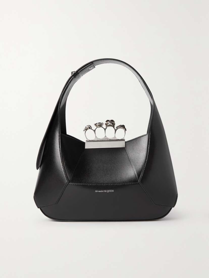 Alexander McQueen Jewelled Embellished Leather Tote