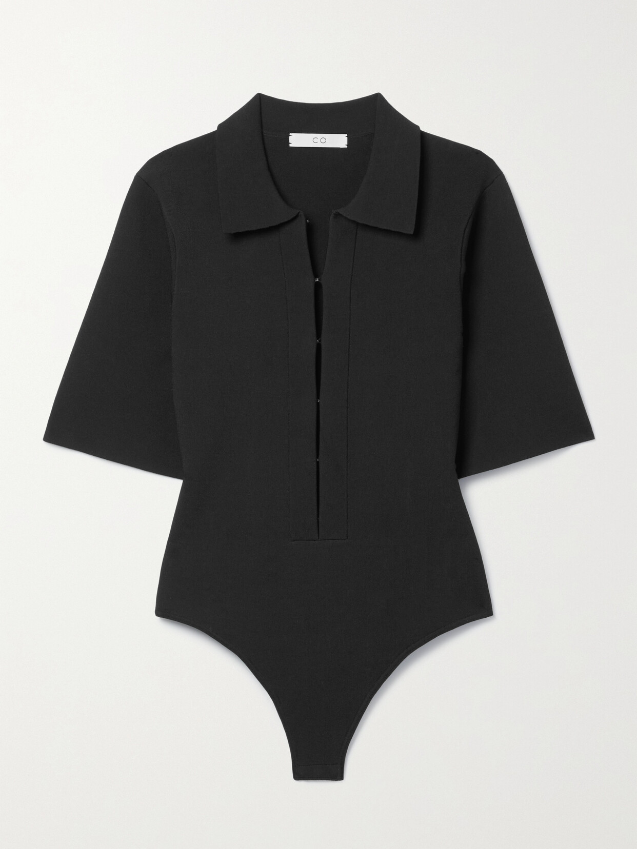 Co - Ponte Bodysuit - Black