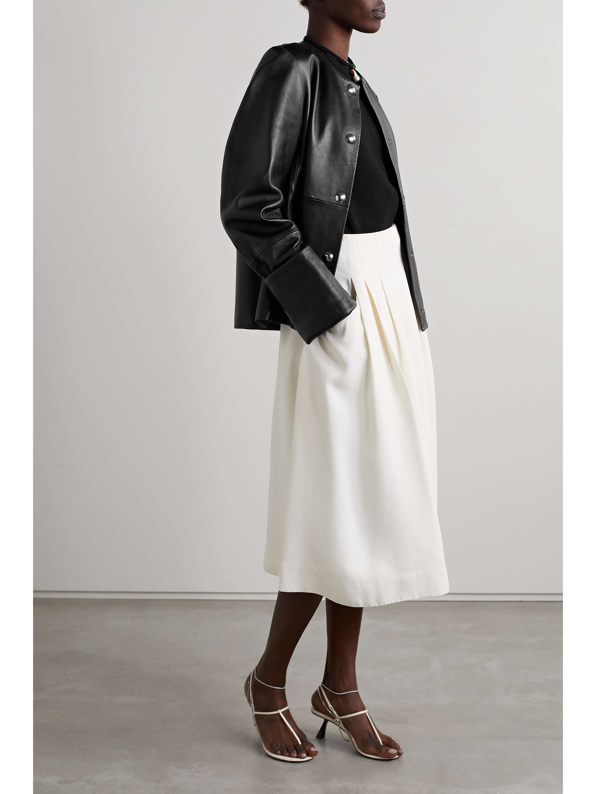 CO Veste en cuir