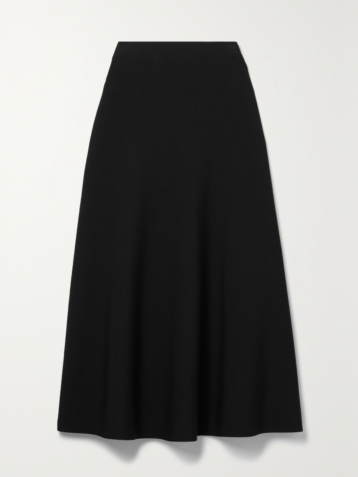 Co - Ponte Midi Skirt - Black