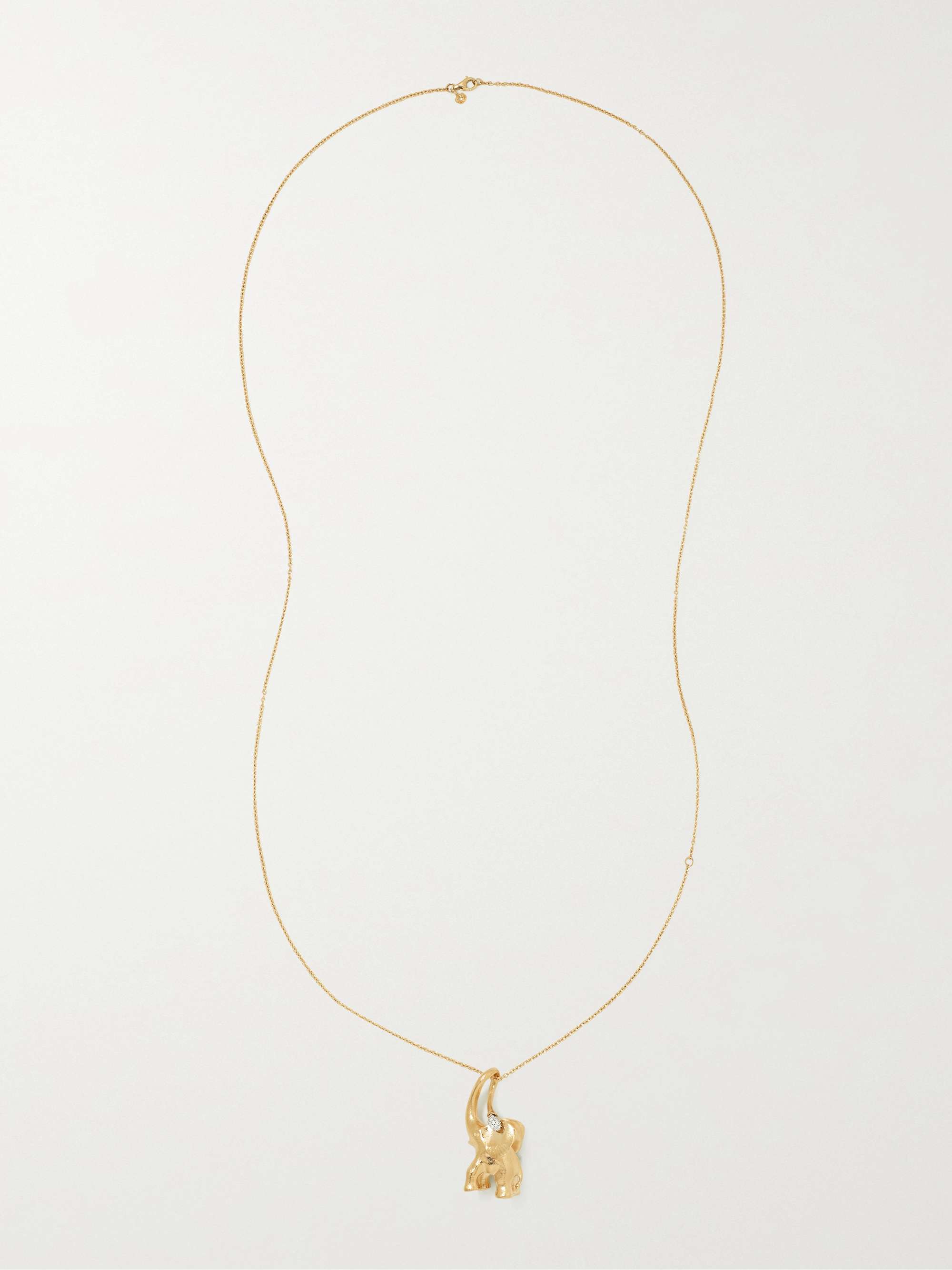 OLE LYNGGAARD COPENHAGEN My Little World 18-karat gold diamond necklace