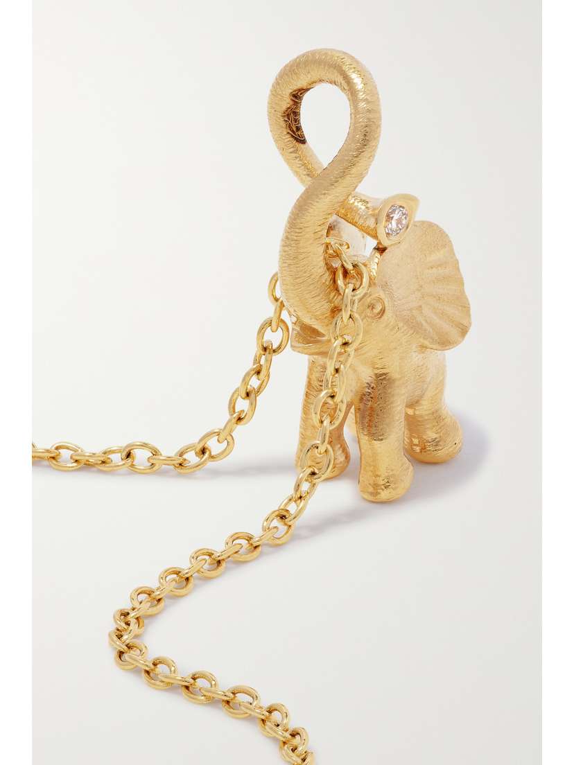 OLE LYNGGAARD COPENHAGEN My Little World 18-karat Gold Diamond Necklace