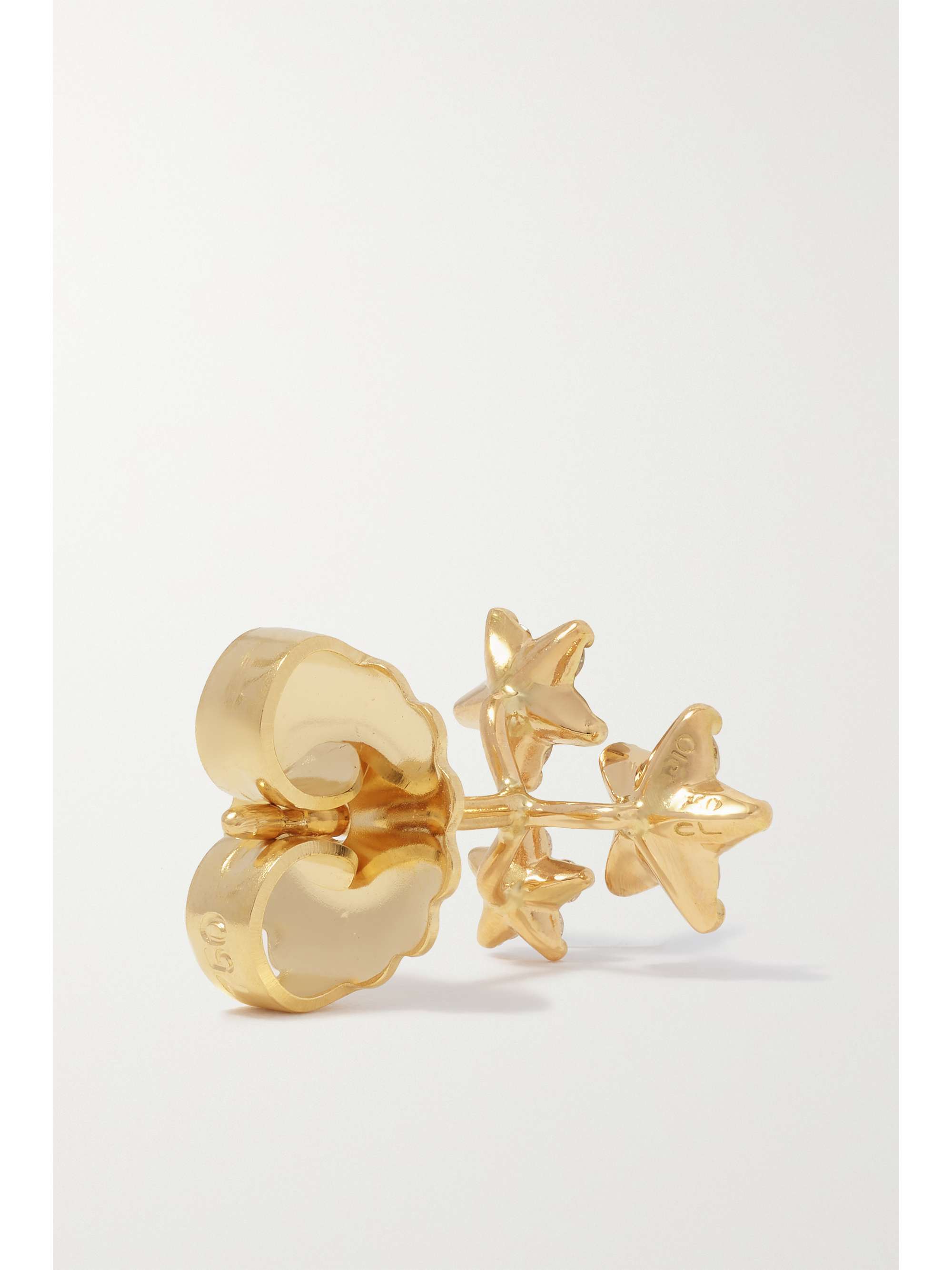 OLE LYNGGAARD COPENHAGEN Shooting Stars 18-karat gold diamond single earring