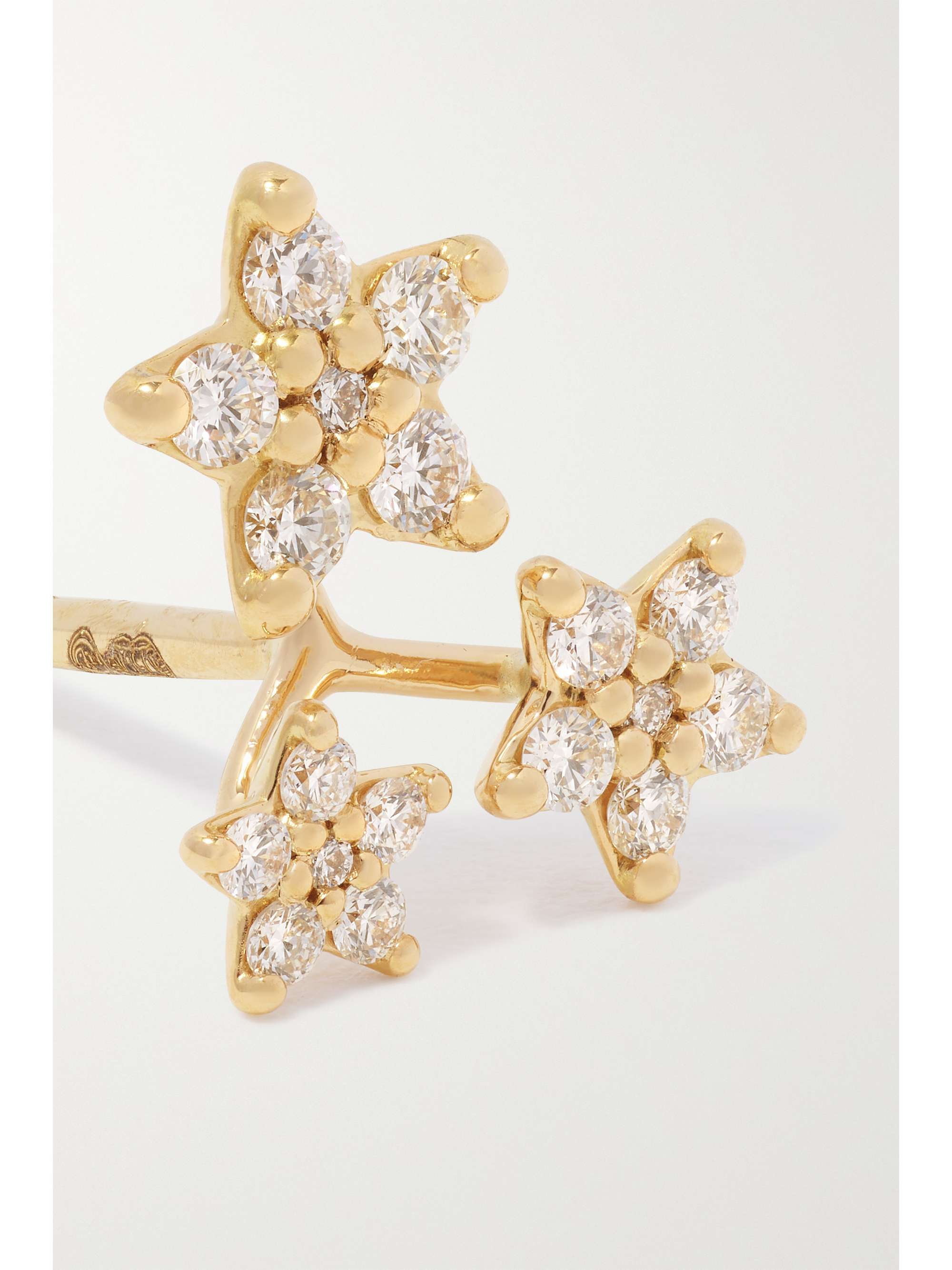 OLE LYNGGAARD COPENHAGEN Shooting Stars 18-karat gold diamond single earring