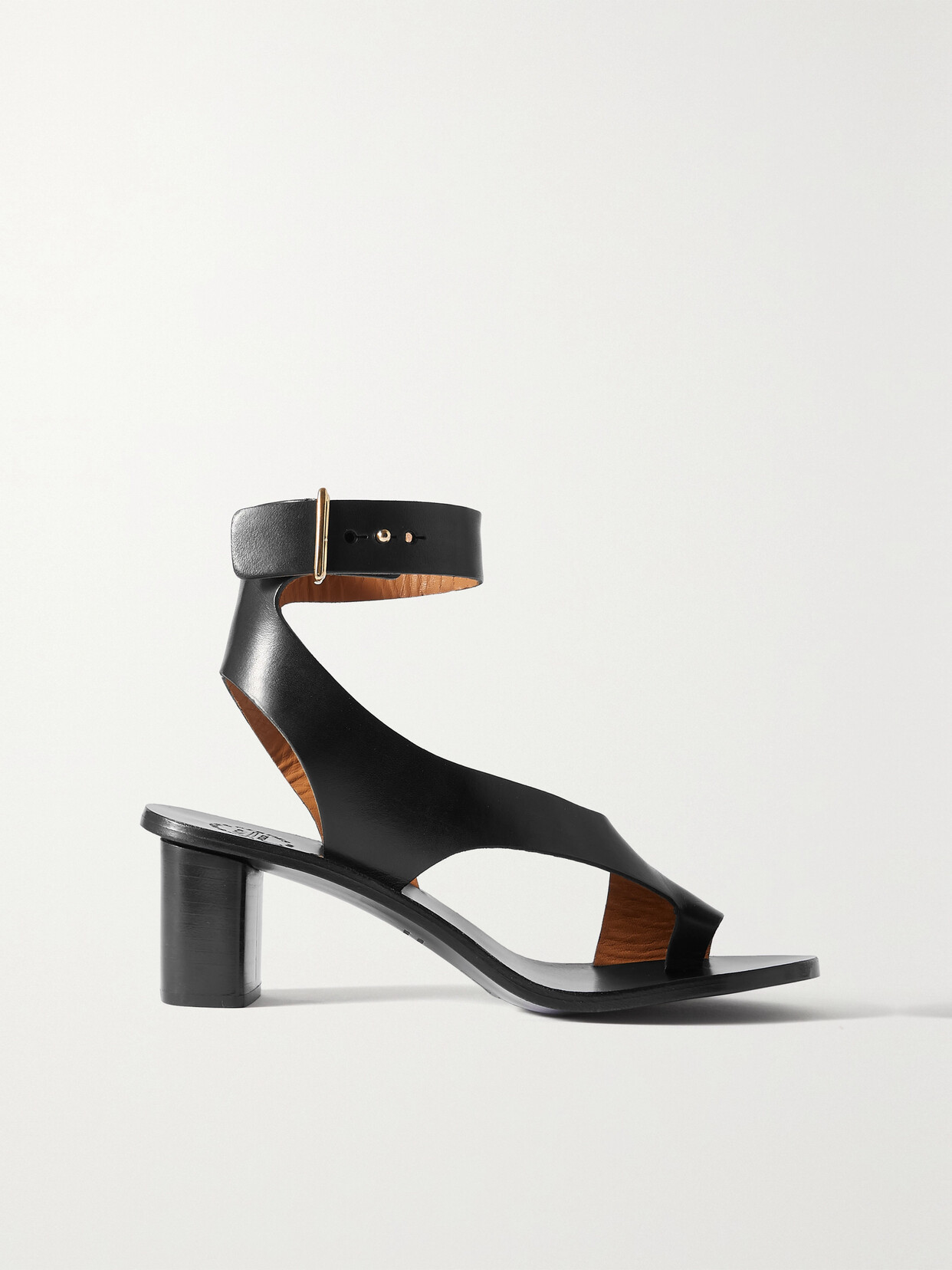 ATP Atelier + Net Sustain Volparo Leather Sandals - Black