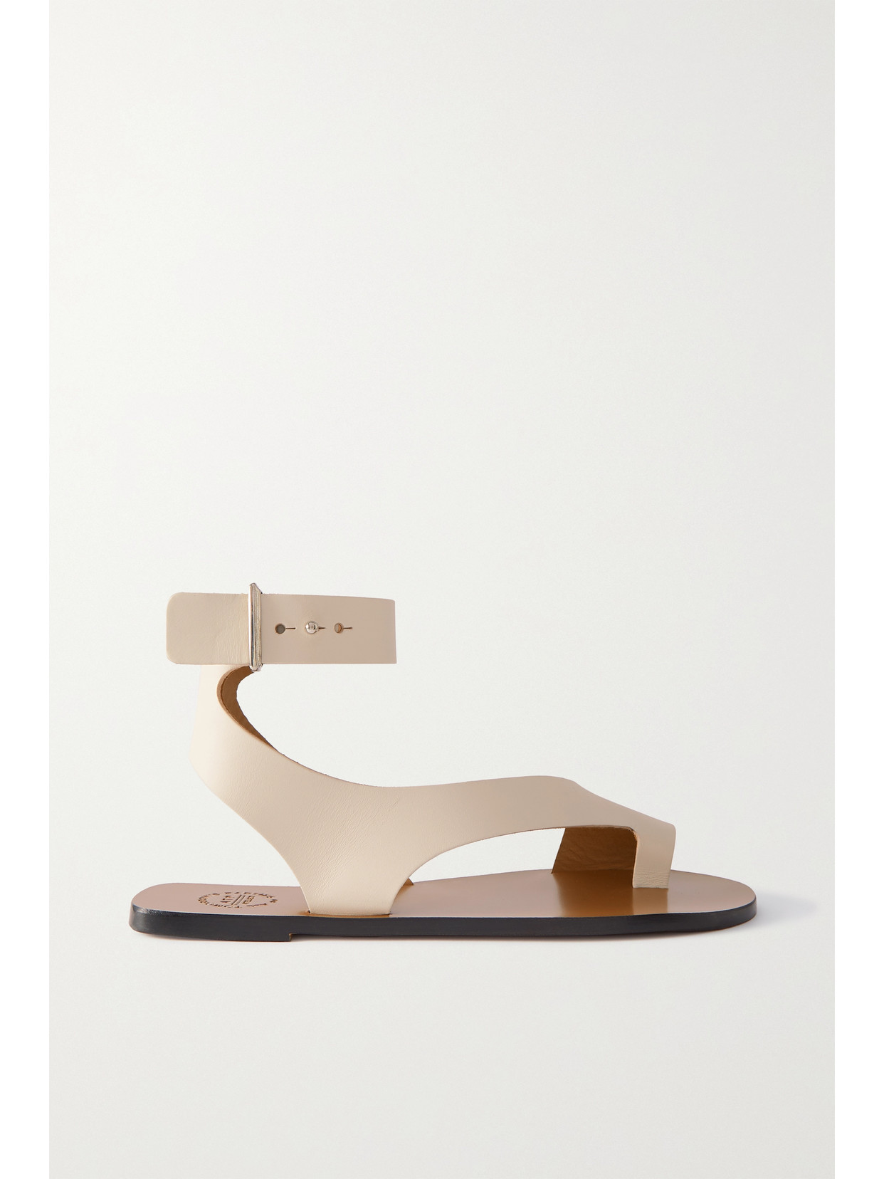 ATP Atelier - + Net Sustain Aquara Leather Sandals - White