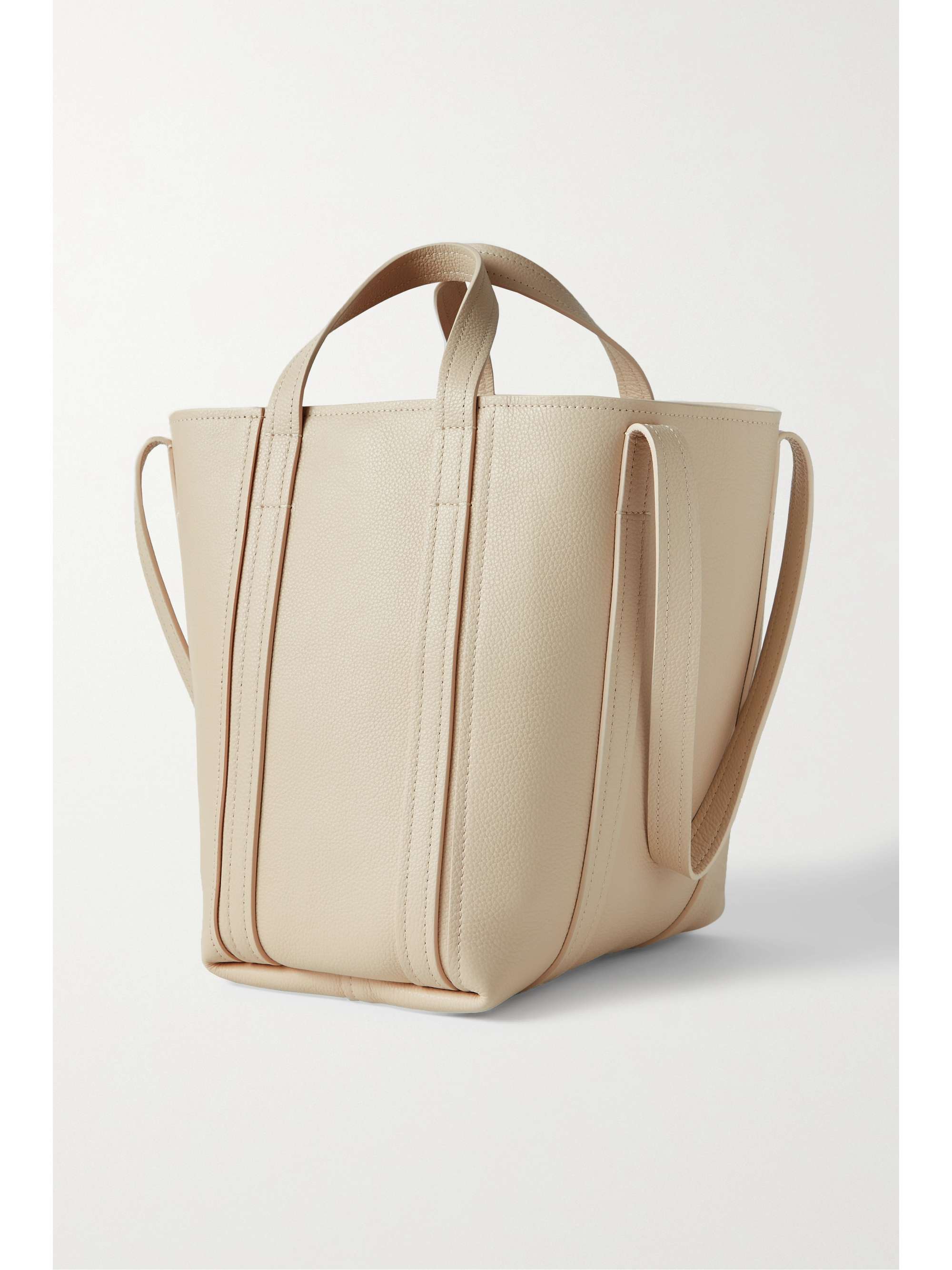 BALENCIAGA NorthSouth Everyday small printed texturedleather tote