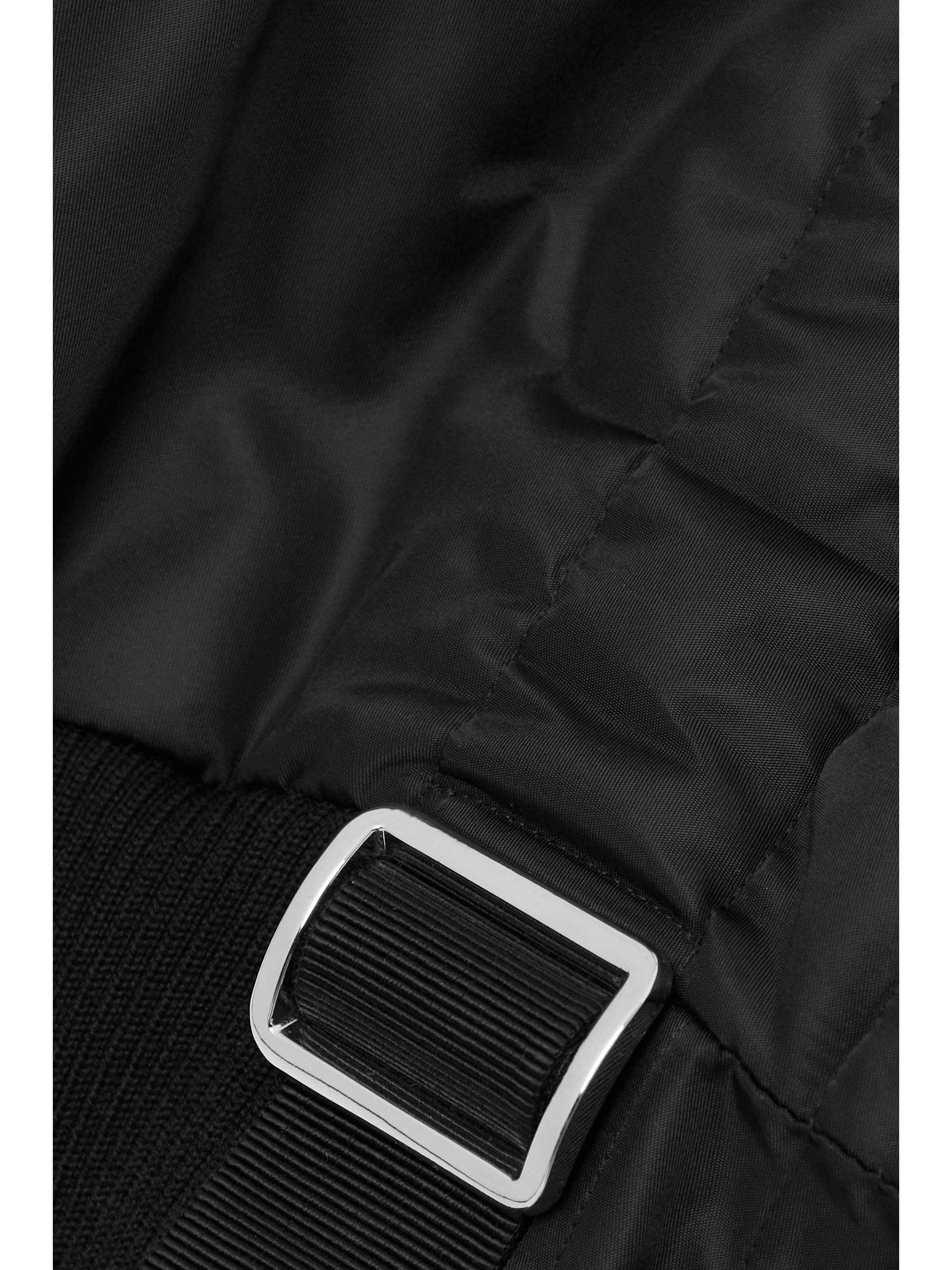 SIMONE ROCHA Cropped shell bomber jacket