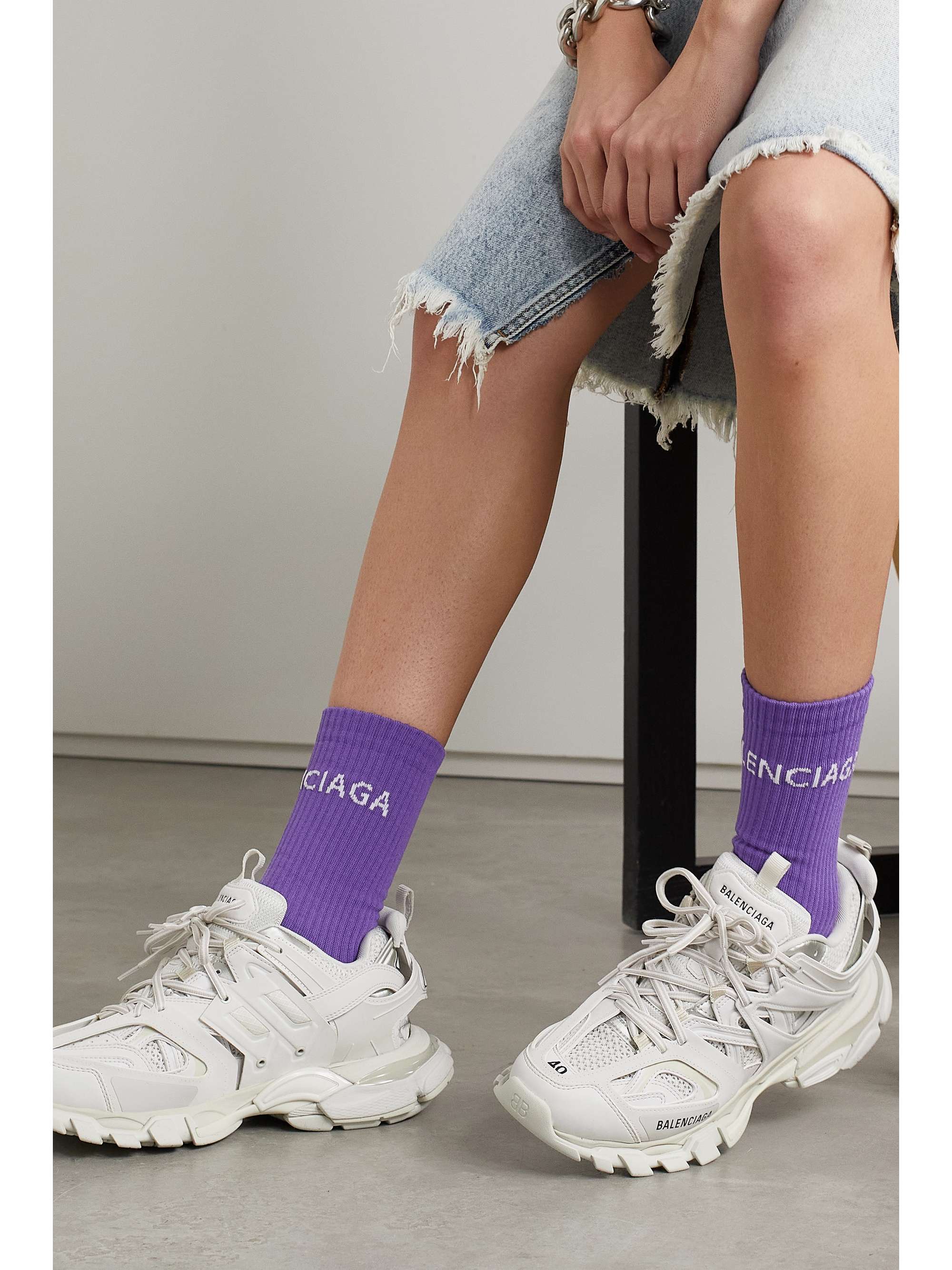 black sock balenciaga women's