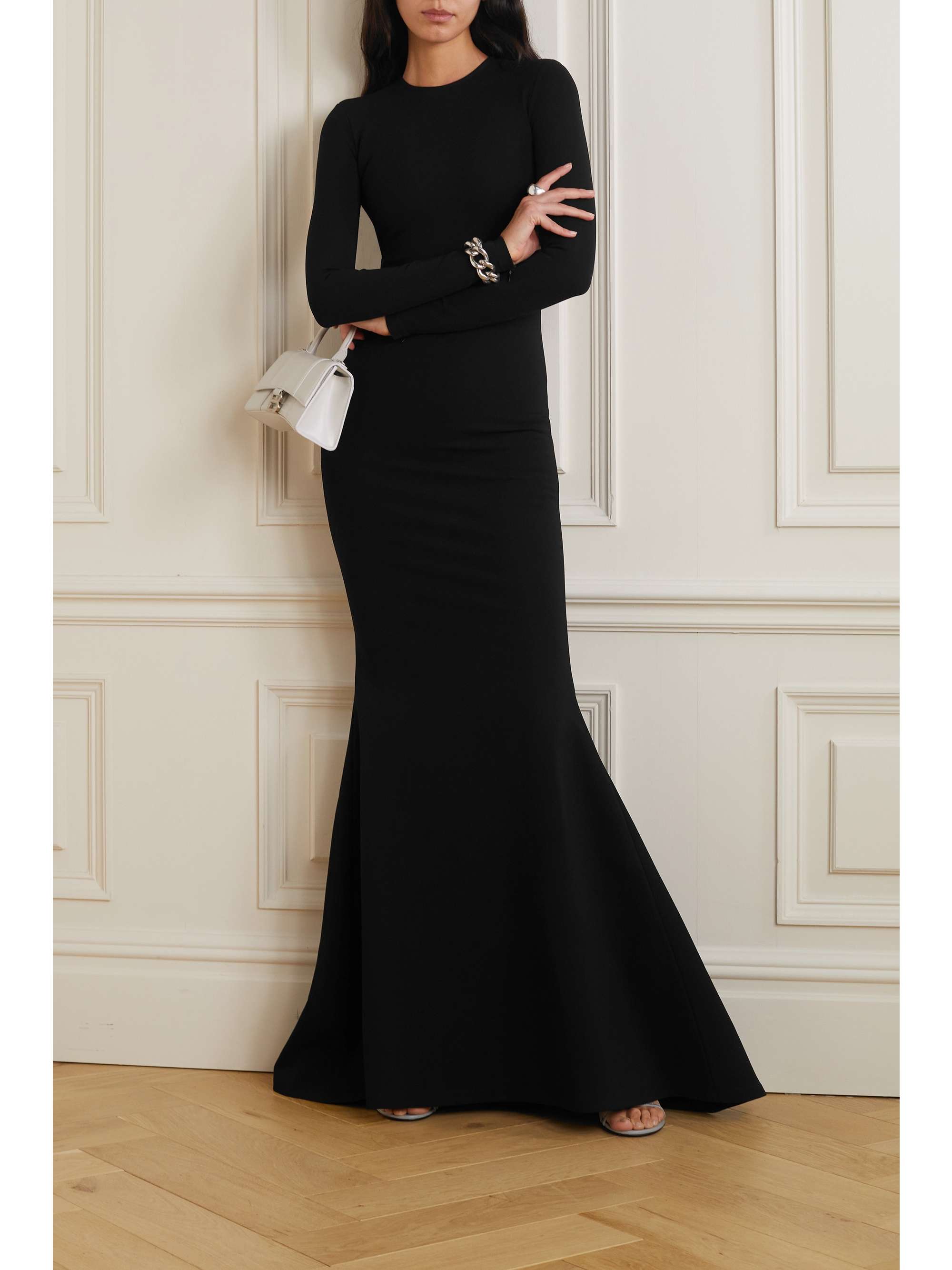 BALENCIAGA Stretch-jersey gown | NET-A-PORTER