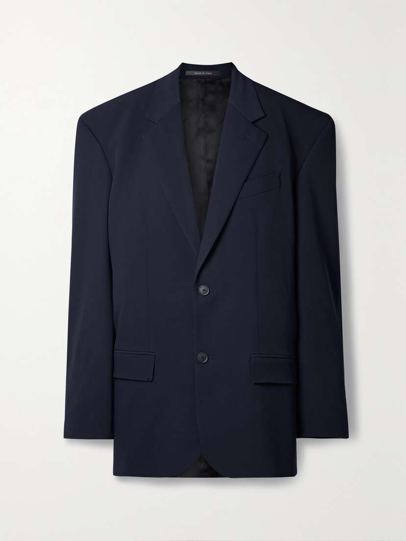 Balenciaga Oversized Wool-blend Blazer