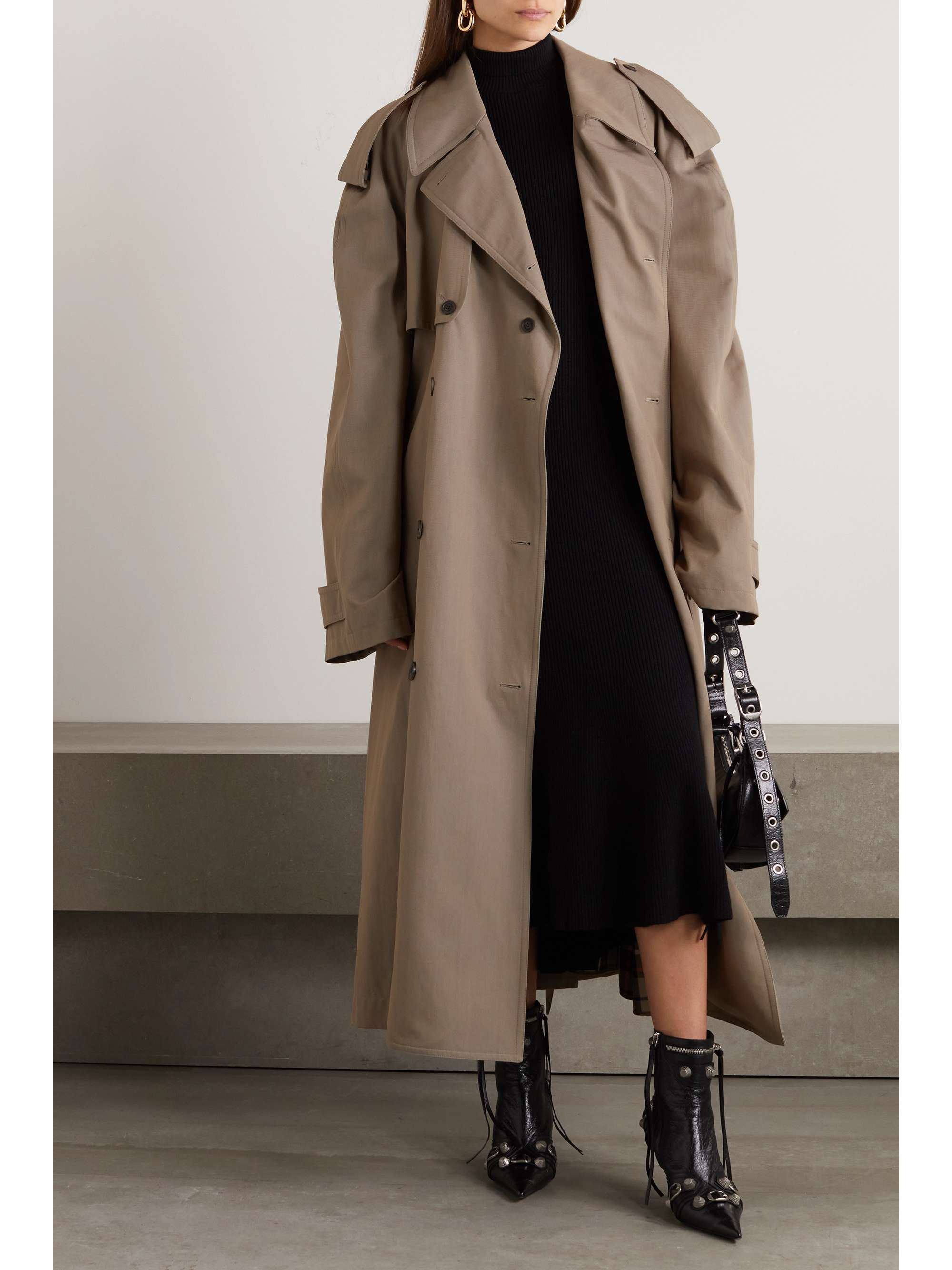 Wool & Cotton Coat | Pamela