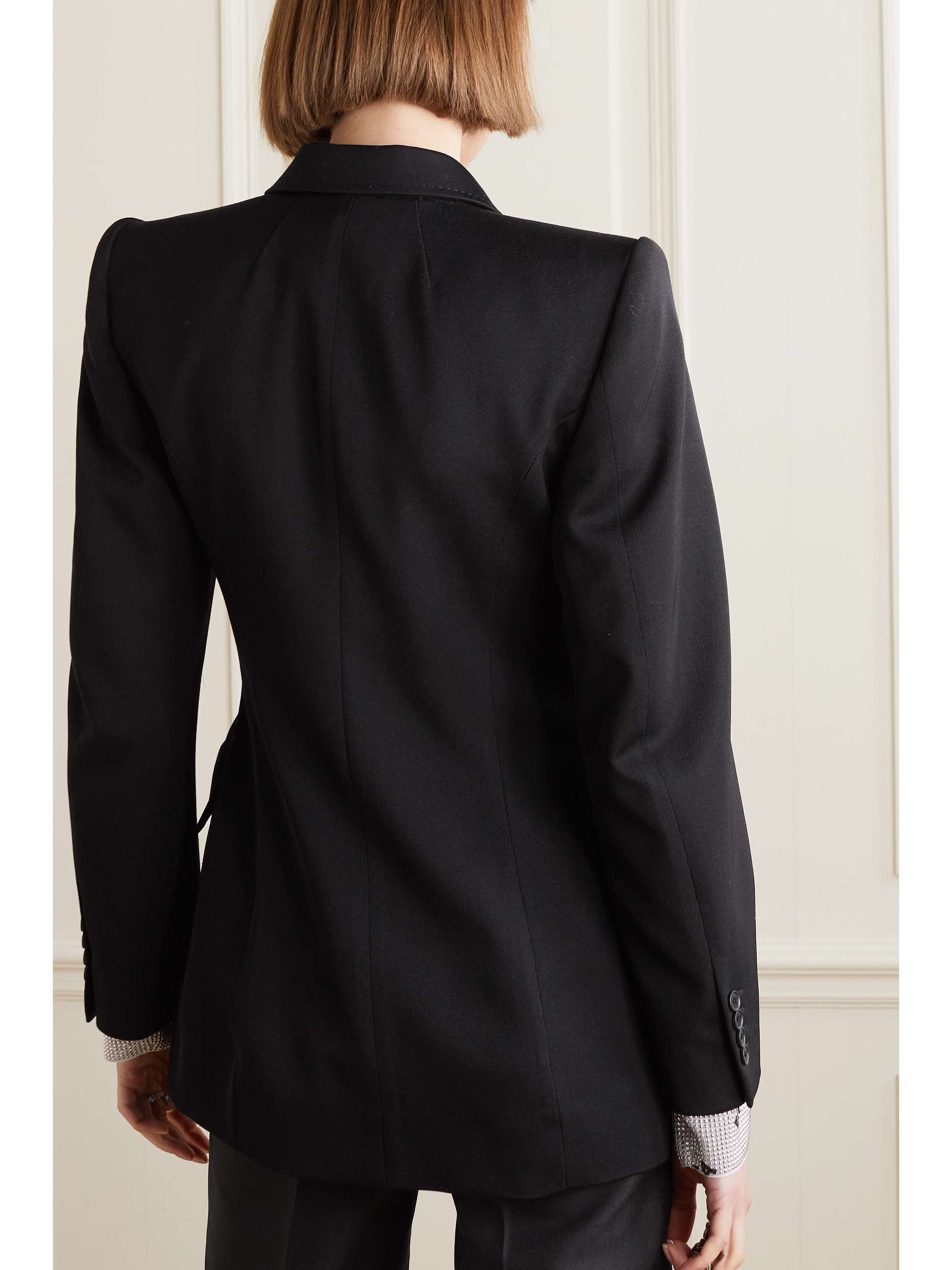 BALENCIAGA Hourglass double-breasted wool jacket