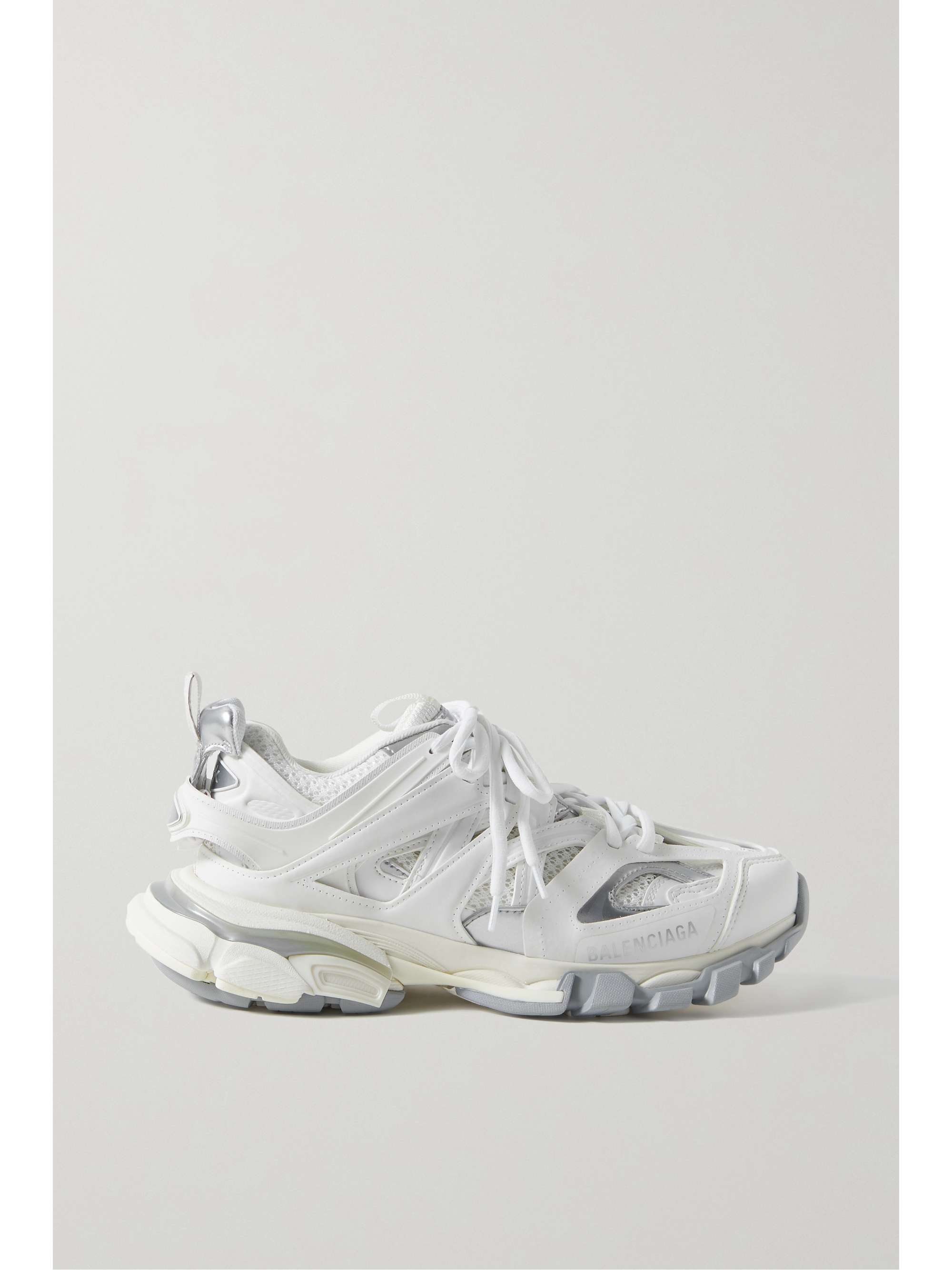 BALENCIAGA Track メッシュ ラバー スニーカー レザートリム