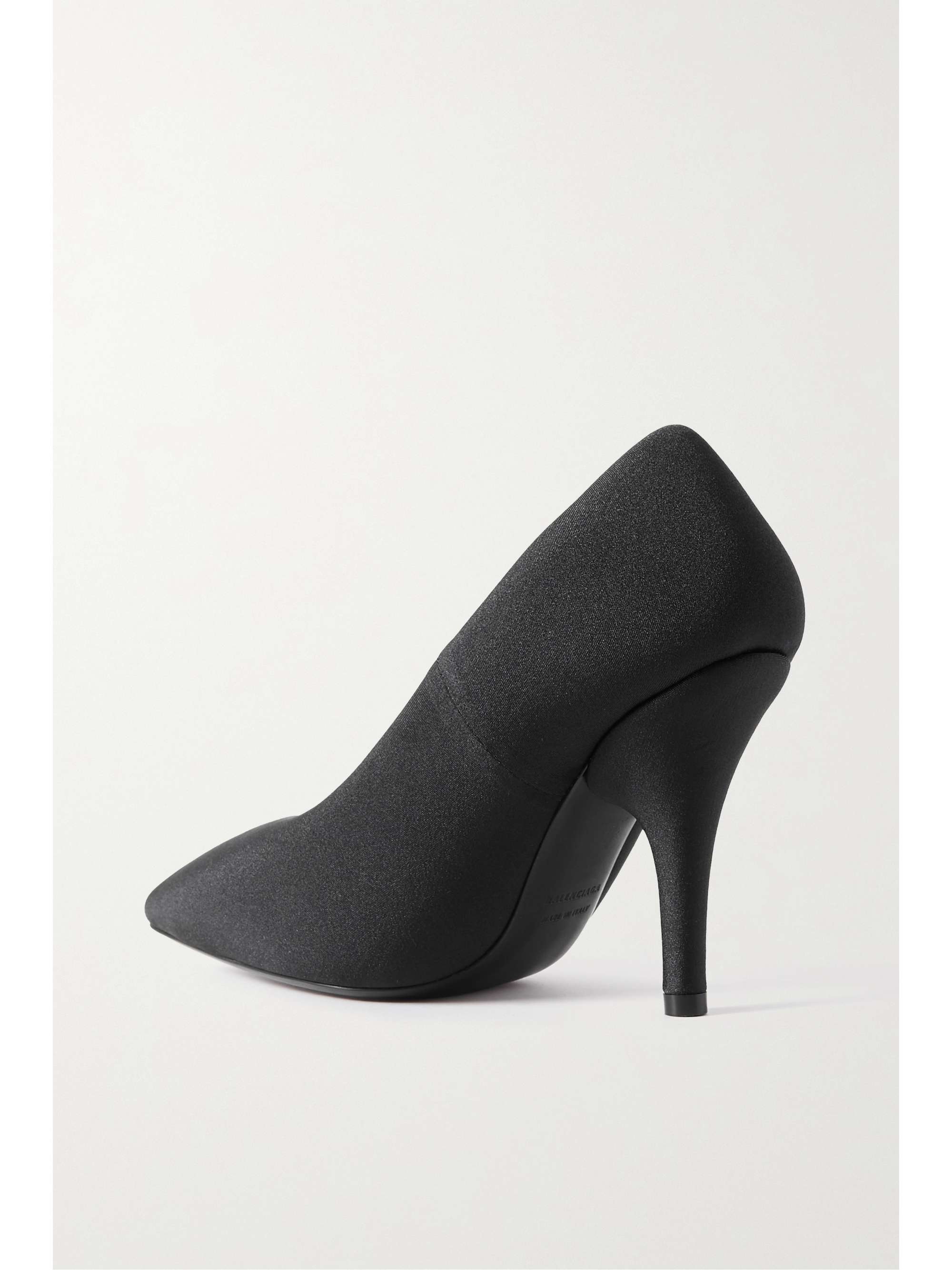 BALENCIAGA XL padded satin pumps