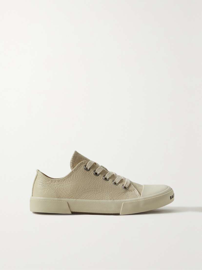 Balenciaga Paris Textured-leather Sneakers