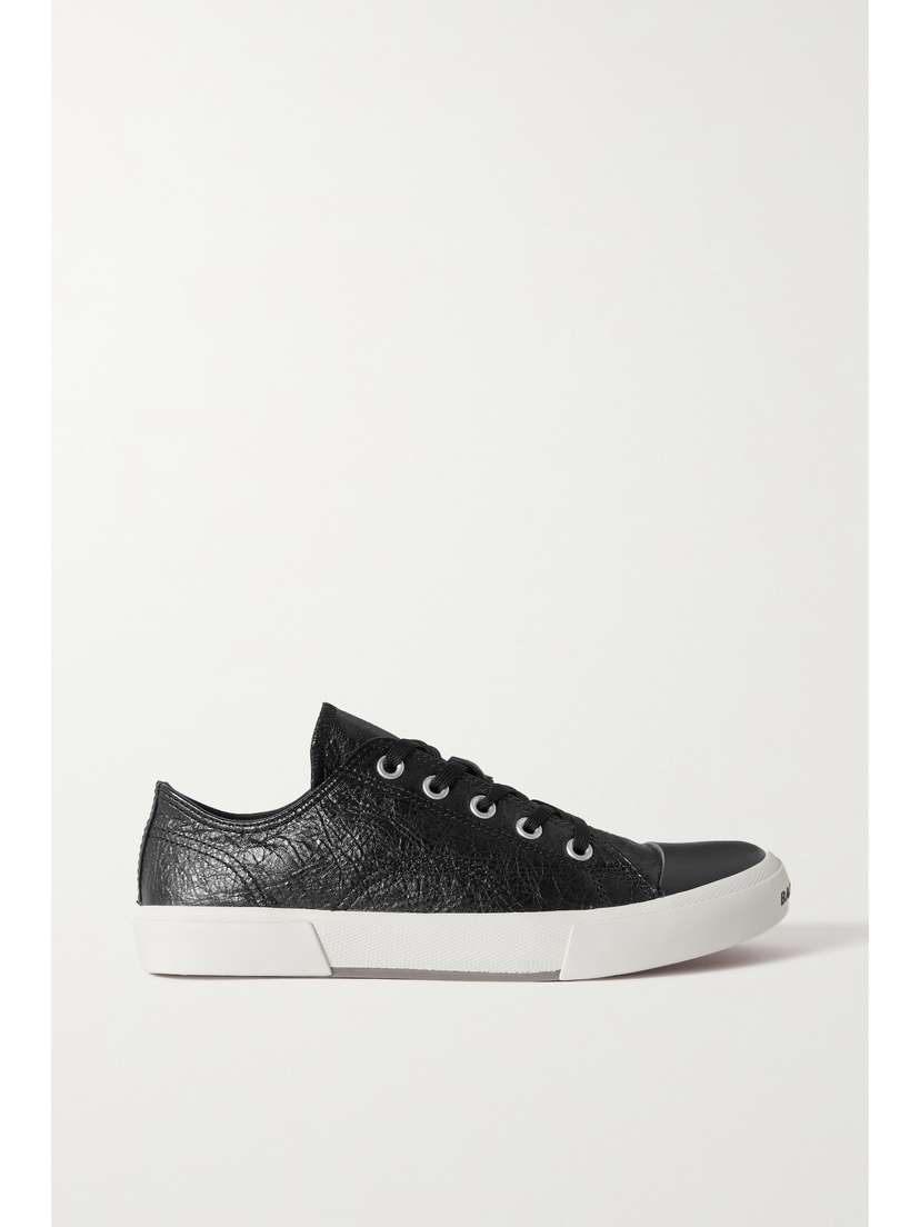 Balenciaga Paris Textured-leather Sneakers