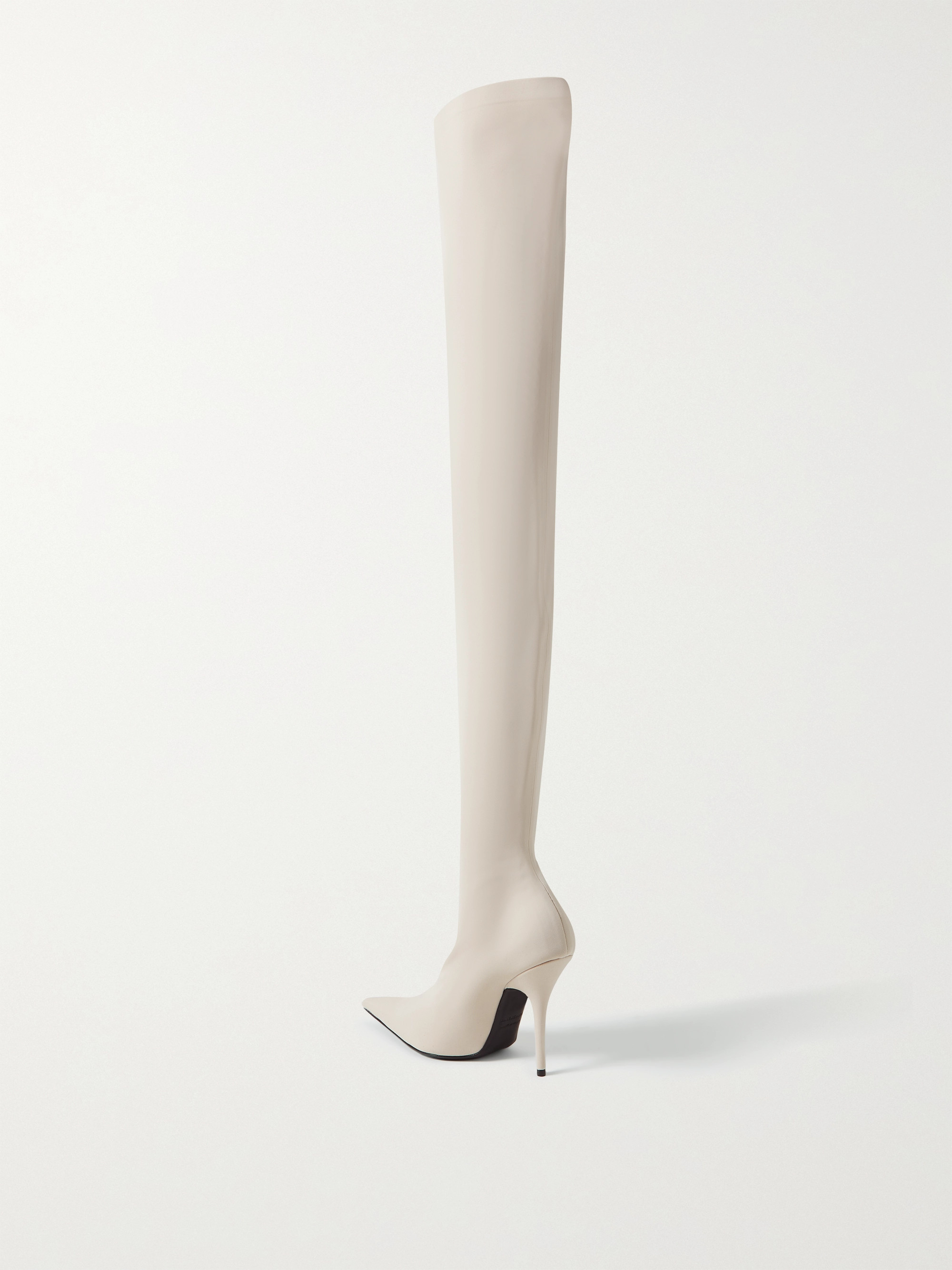 Balenciaga Knife stretch-knit over-the-knee boots